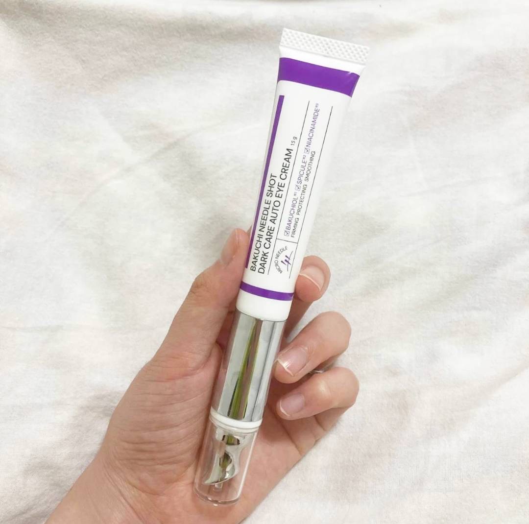 BAKUCHI NEEDLE SHOT DARK CARE AUTO EYE CREAM/LIALUSTER/アイケア・アイクリームを使ったクチコミ（2枚目）