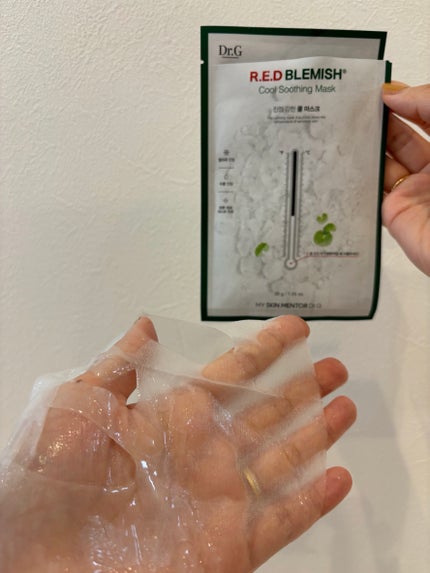 レッドブレミッシュ クールスージングマスク/Dr.G/シートマスク・パックを使ったクチコミ(2枚目)