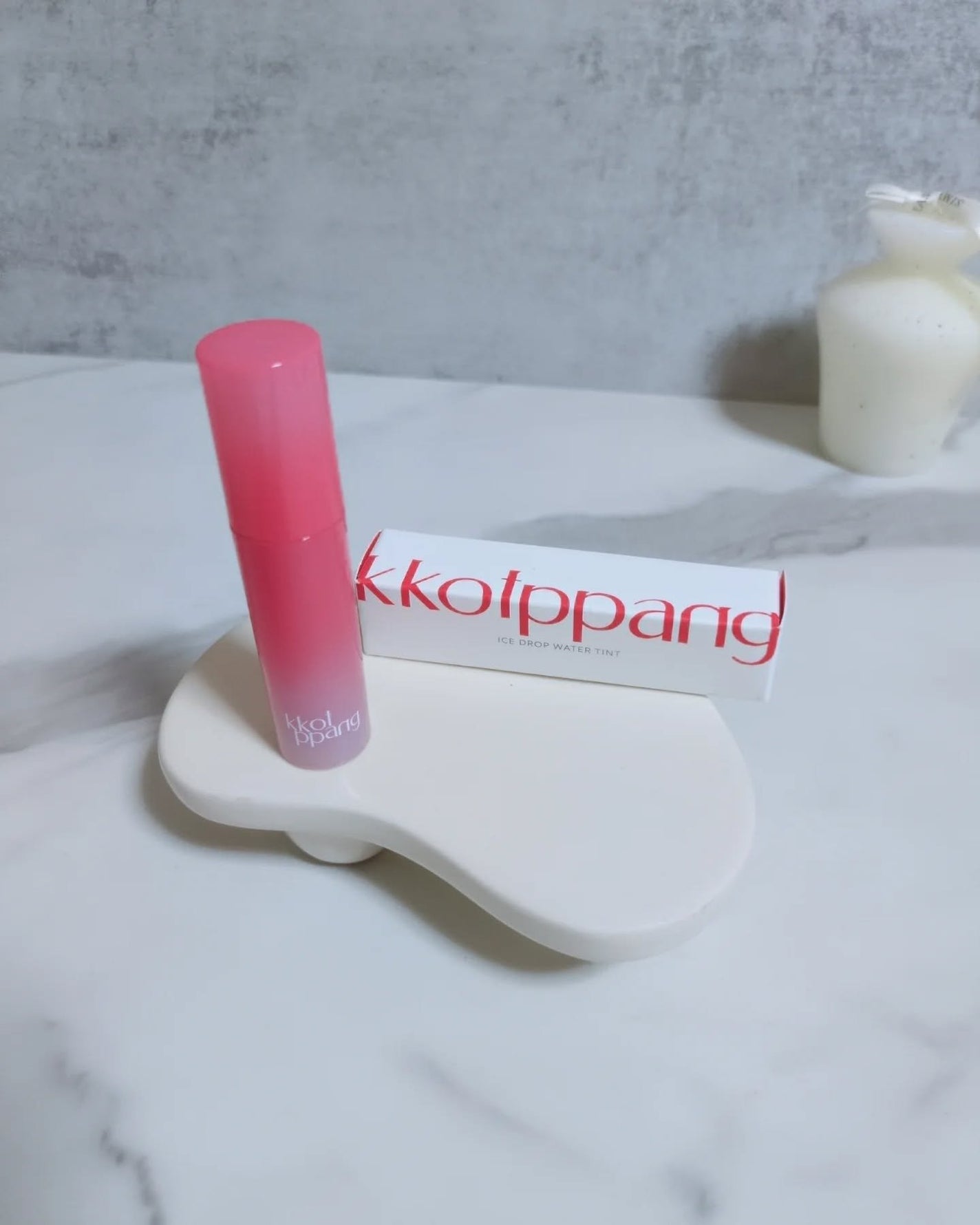 アイスドロップウォーターティント/kkotppang/リップティントを使ったクチコミ(2枚目)