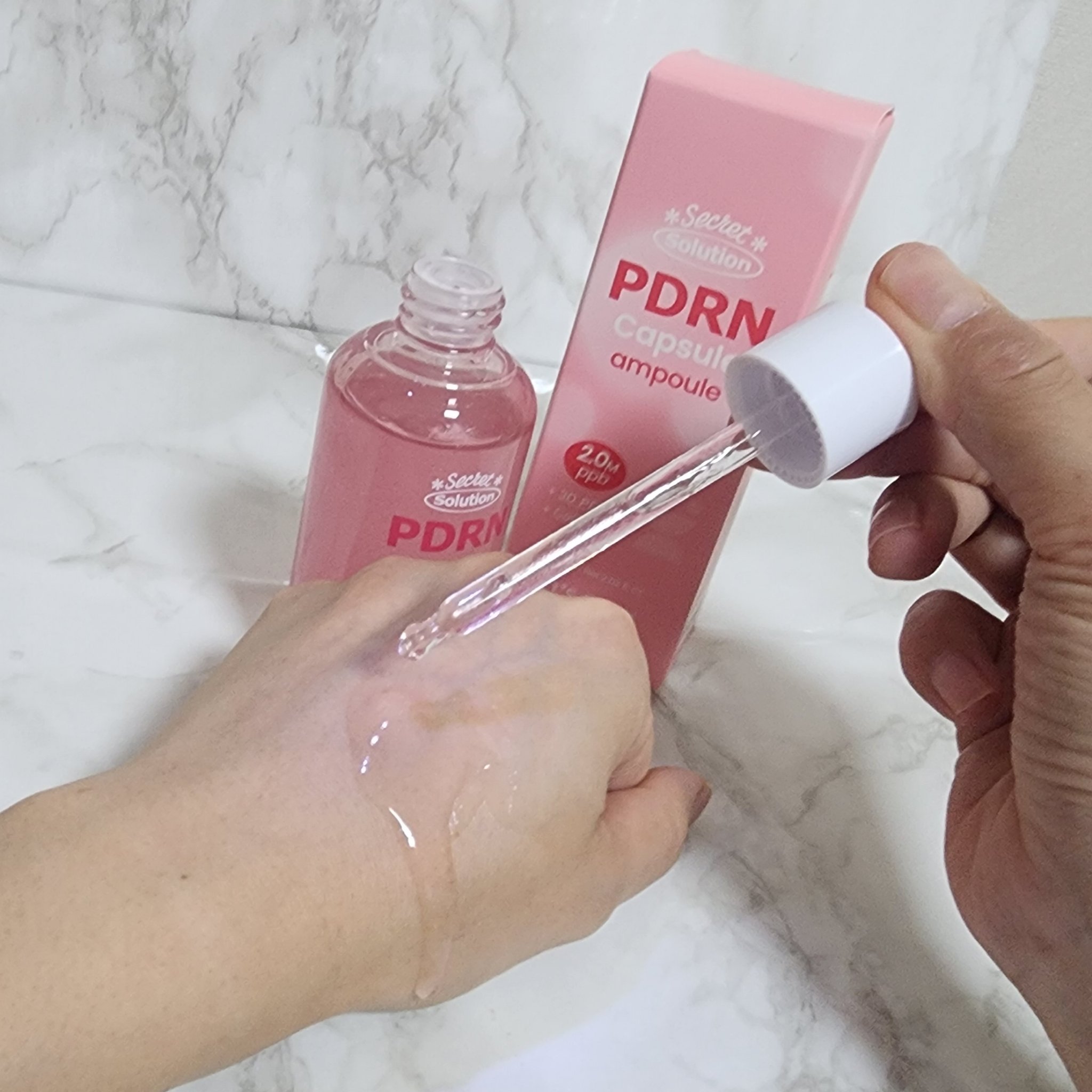 シークレットソリューションPDRNカプセルアンプル/It's skin/美容液を使ったクチコミ（2枚目）