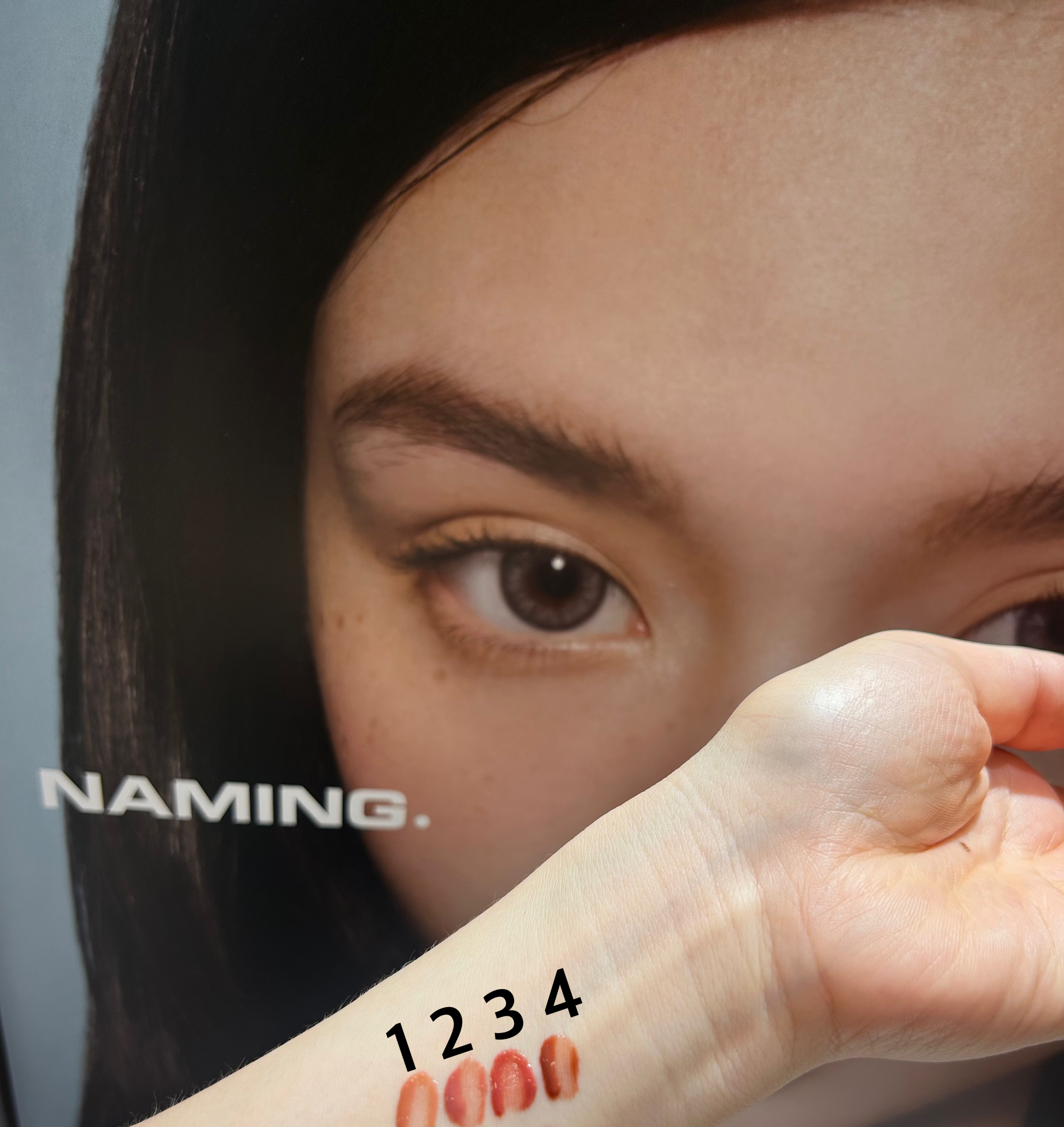 ネーミング グロウ ハートリップティント 04/NAMING./リップティントを使ったクチコミ（1枚目）