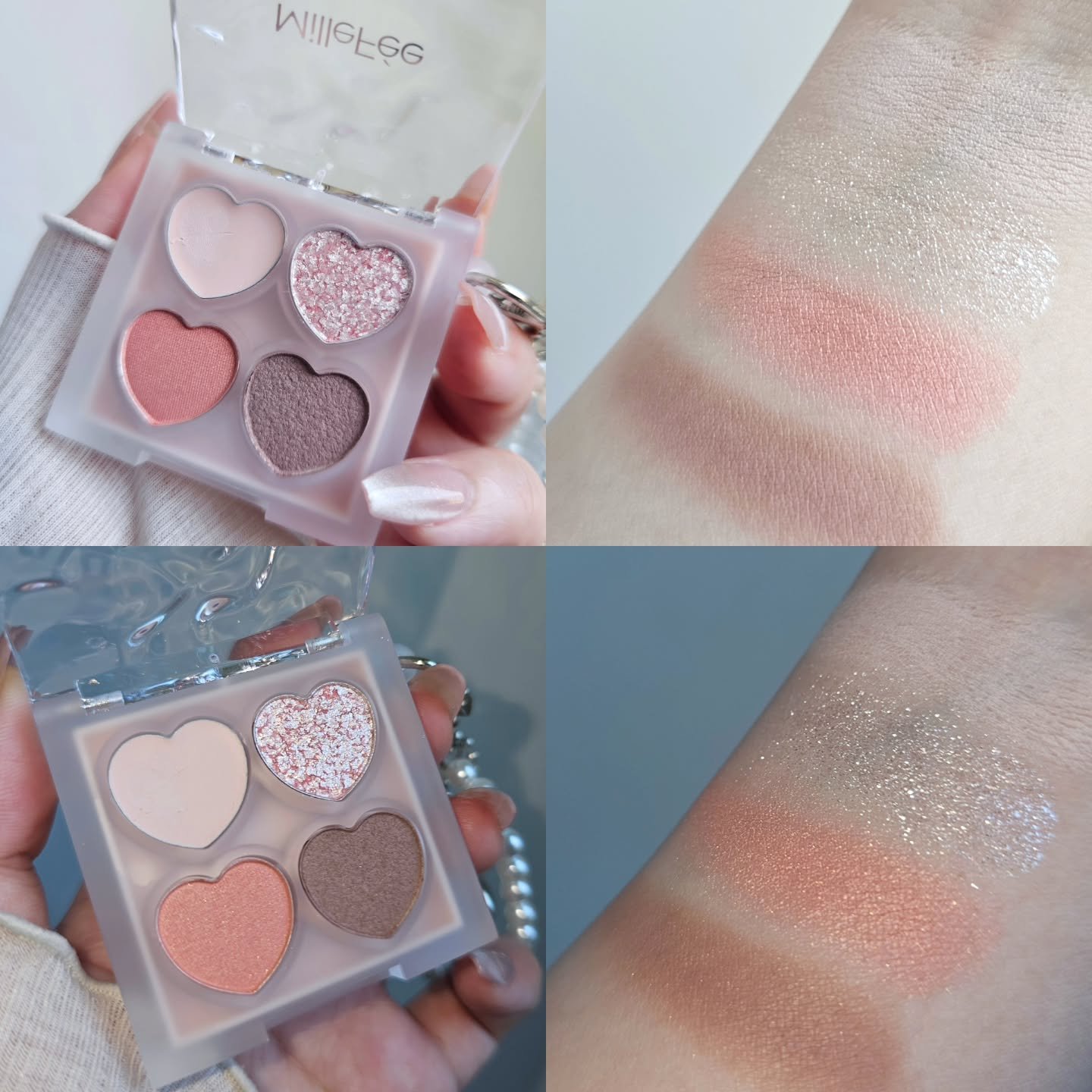 ぷくぷく涙袋パレット/MilleFée/アイシャドウパレットを使ったクチコミ（3枚目）