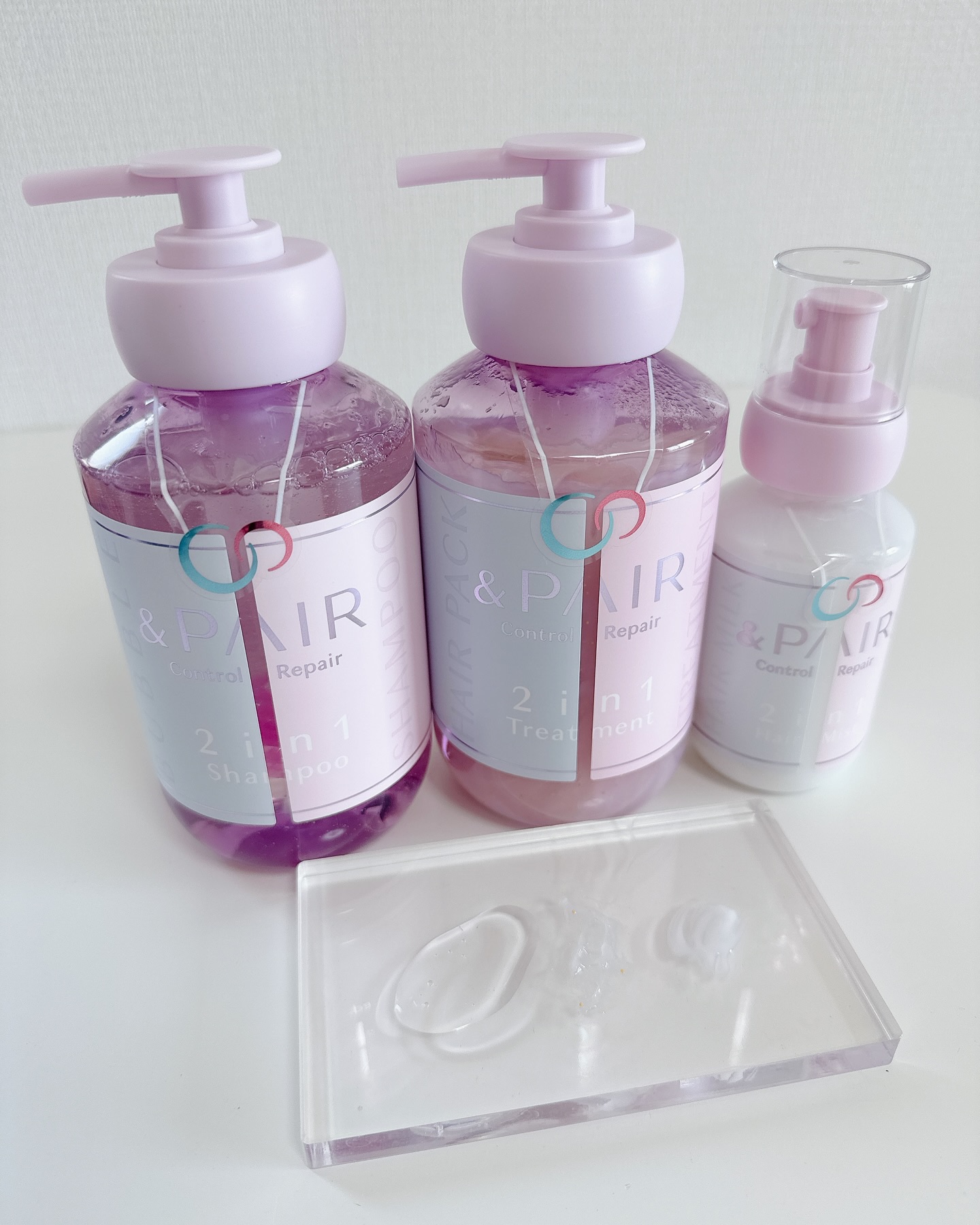 アンドペア コントロール リペア 2in1 ヘアミルクミスト/&PAIR/ヘアミストを使ったクチコミ（3枚目）