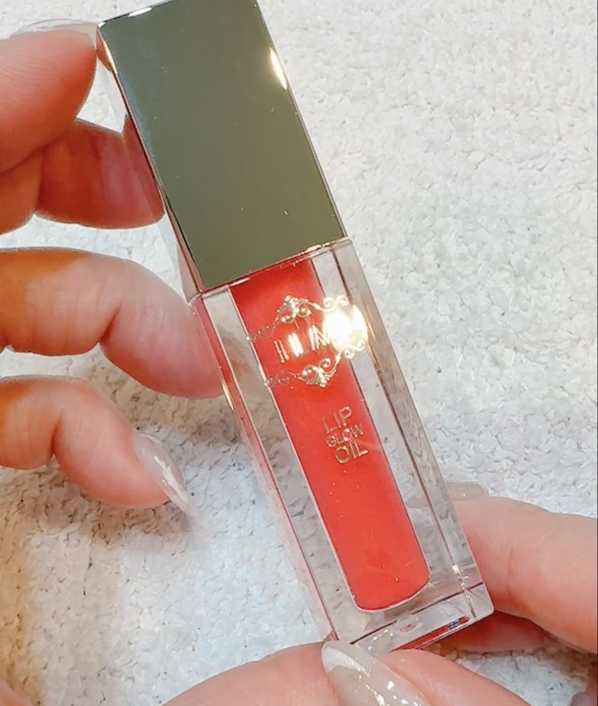 ヒアルロンリップグロウオイル/ILM/リップオイルを使ったクチコミ（3枚目）