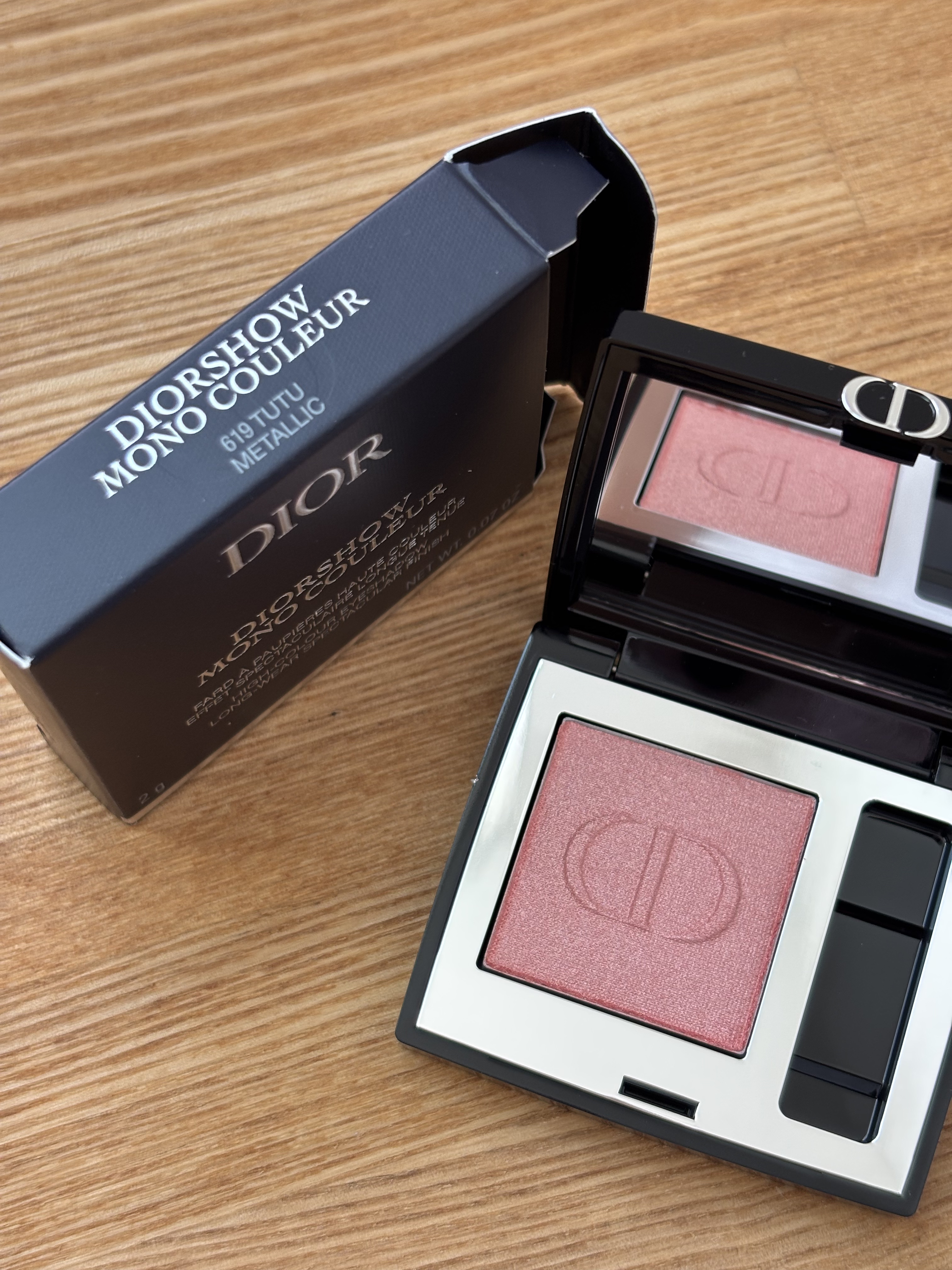 ディオールショウ モノ クルール 619 チュチュ/Dior/アイシャドウを使ったクチコミ（1枚目）