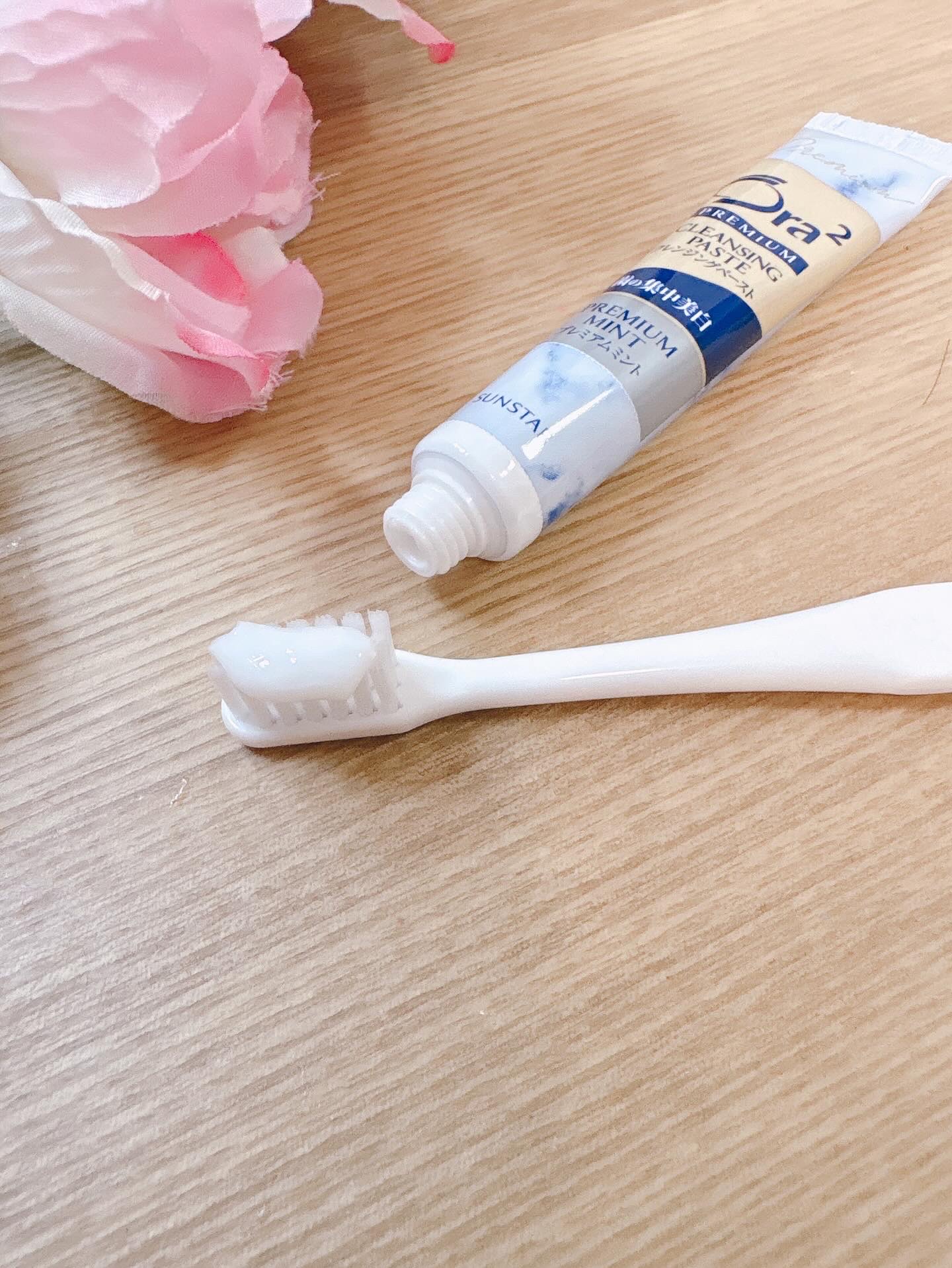 オーラツー プレミアム クレンジングペースト  プレミアムミント/オーラツー/歯磨き粉を使ったクチコミ（3枚目）