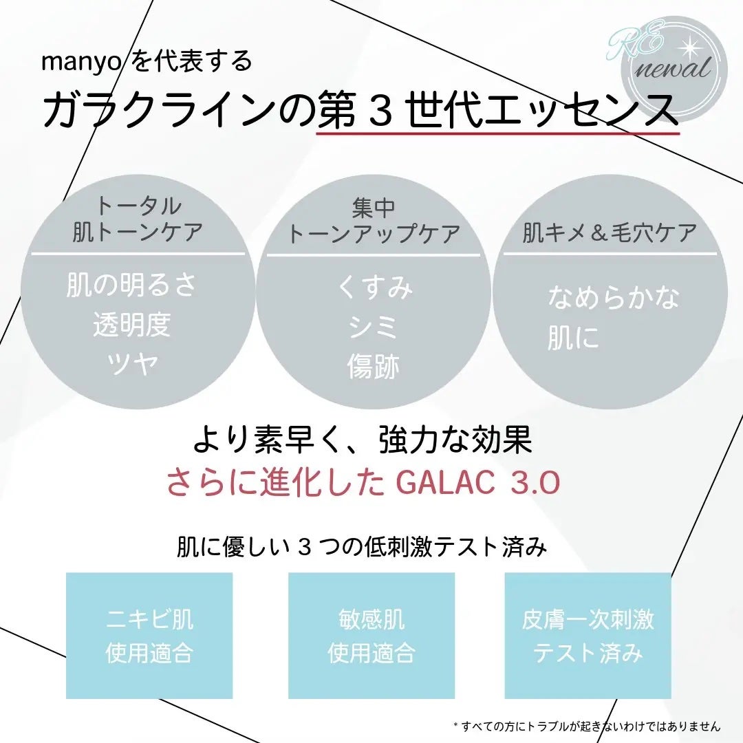 ガラク ナイアシン 3.0 エッセンス/manyo/美容液を使ったクチコミ(3枚目)