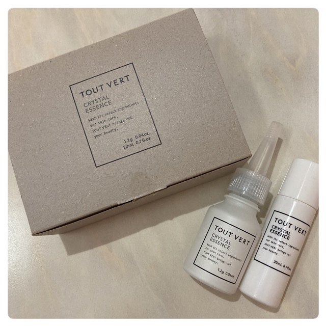 クリスタルエッセンス/TOUT VERT/美容液を使ったクチコミ（1枚目）