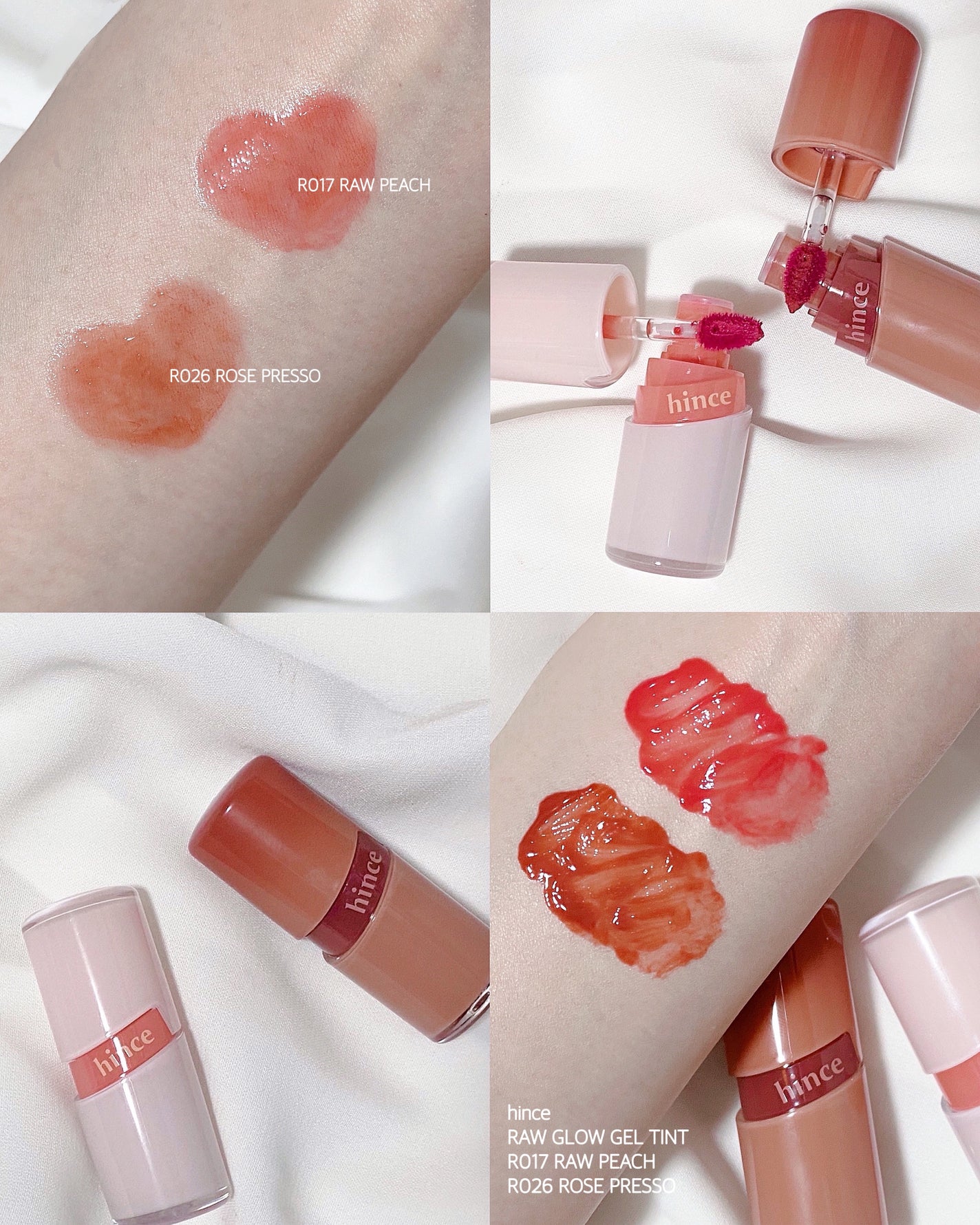 ロウグロウジェルティント/hince/リップティントを使ったクチコミ(1枚目)