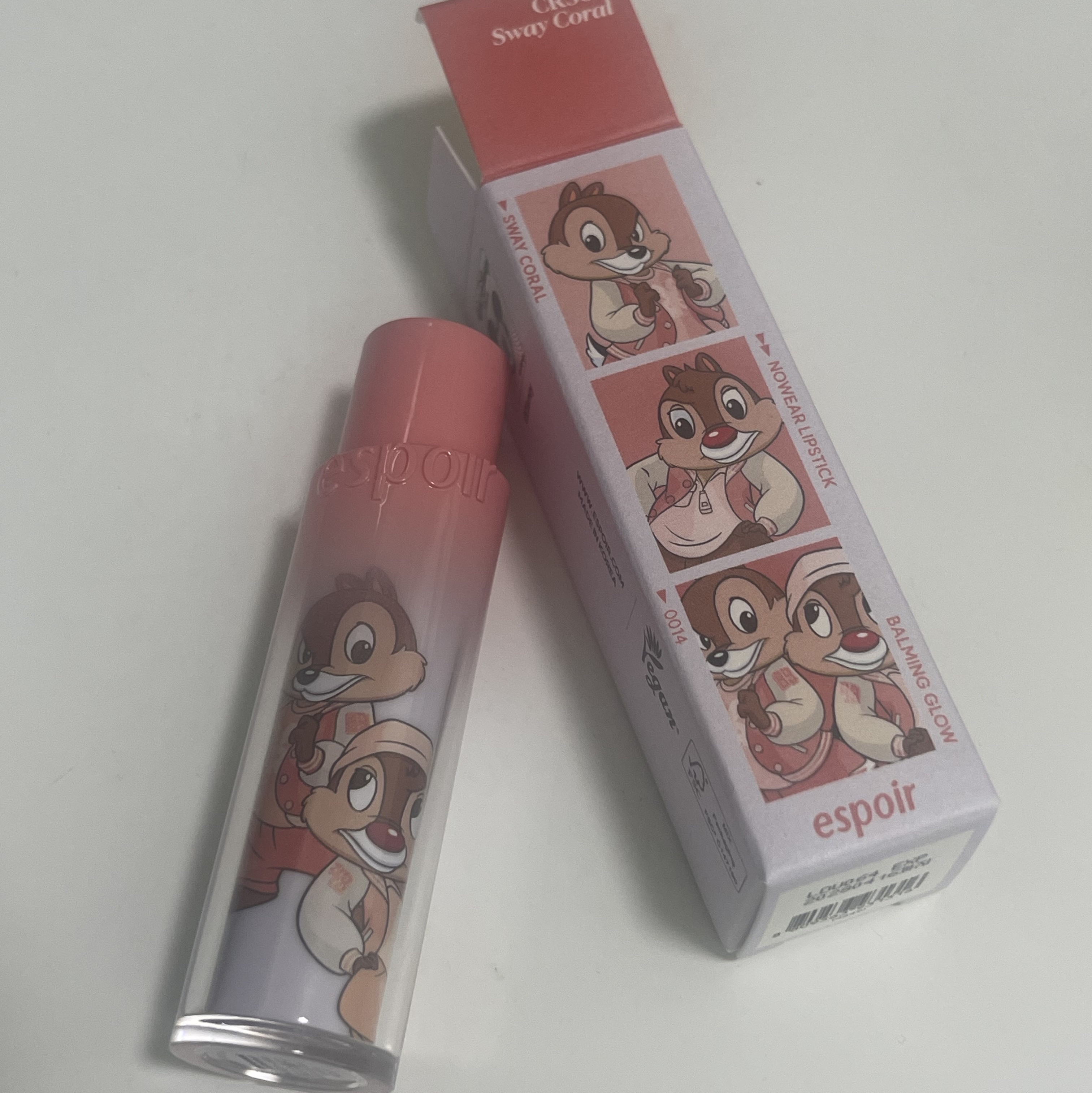 ノーウェアリップスティック バーミンググロー/espoir/口紅を使ったクチコミ（1枚目）