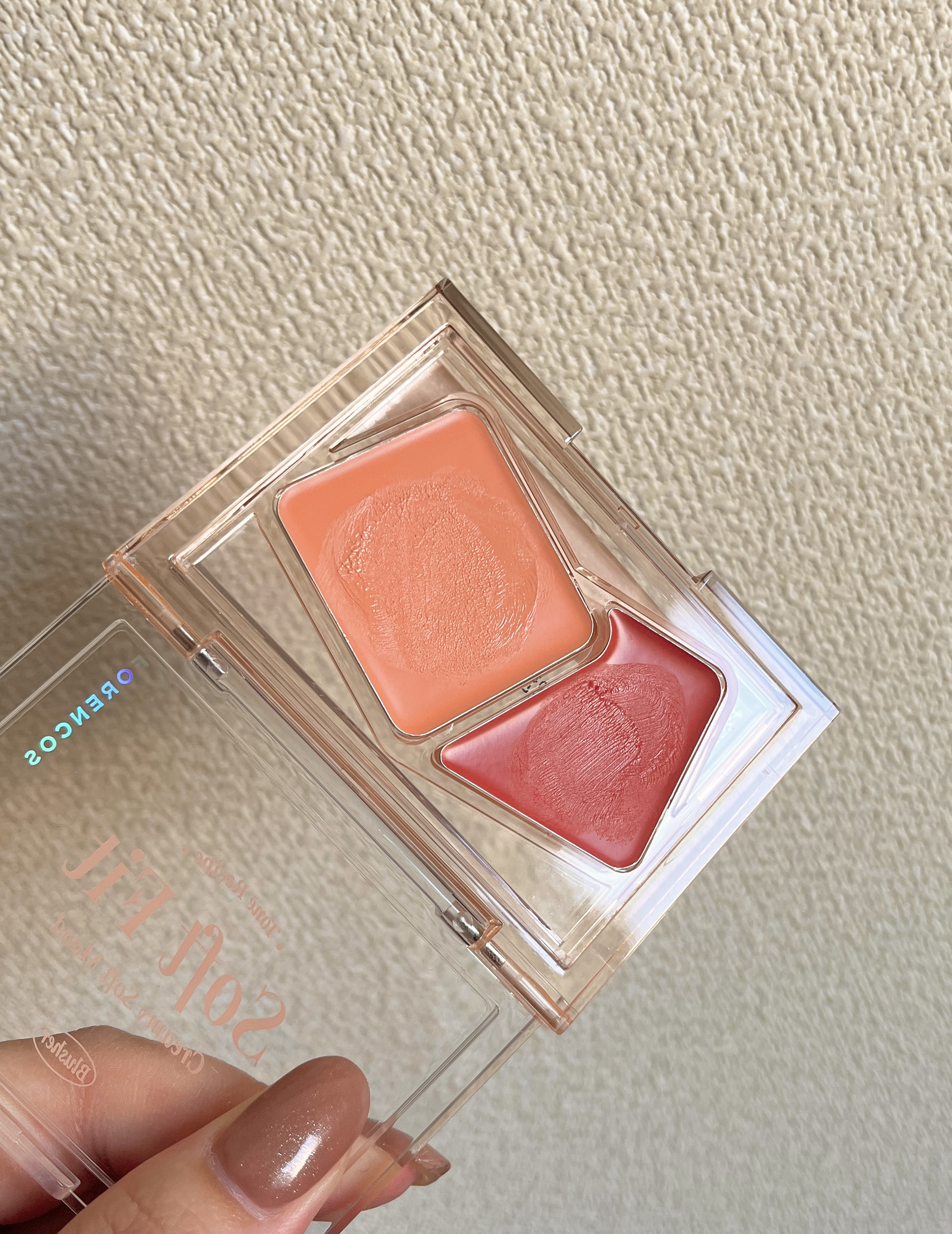 Soft Fitting Cream Blusher/フォレンコス/ジェル・クリームチークを使ったクチコミ（2枚目）