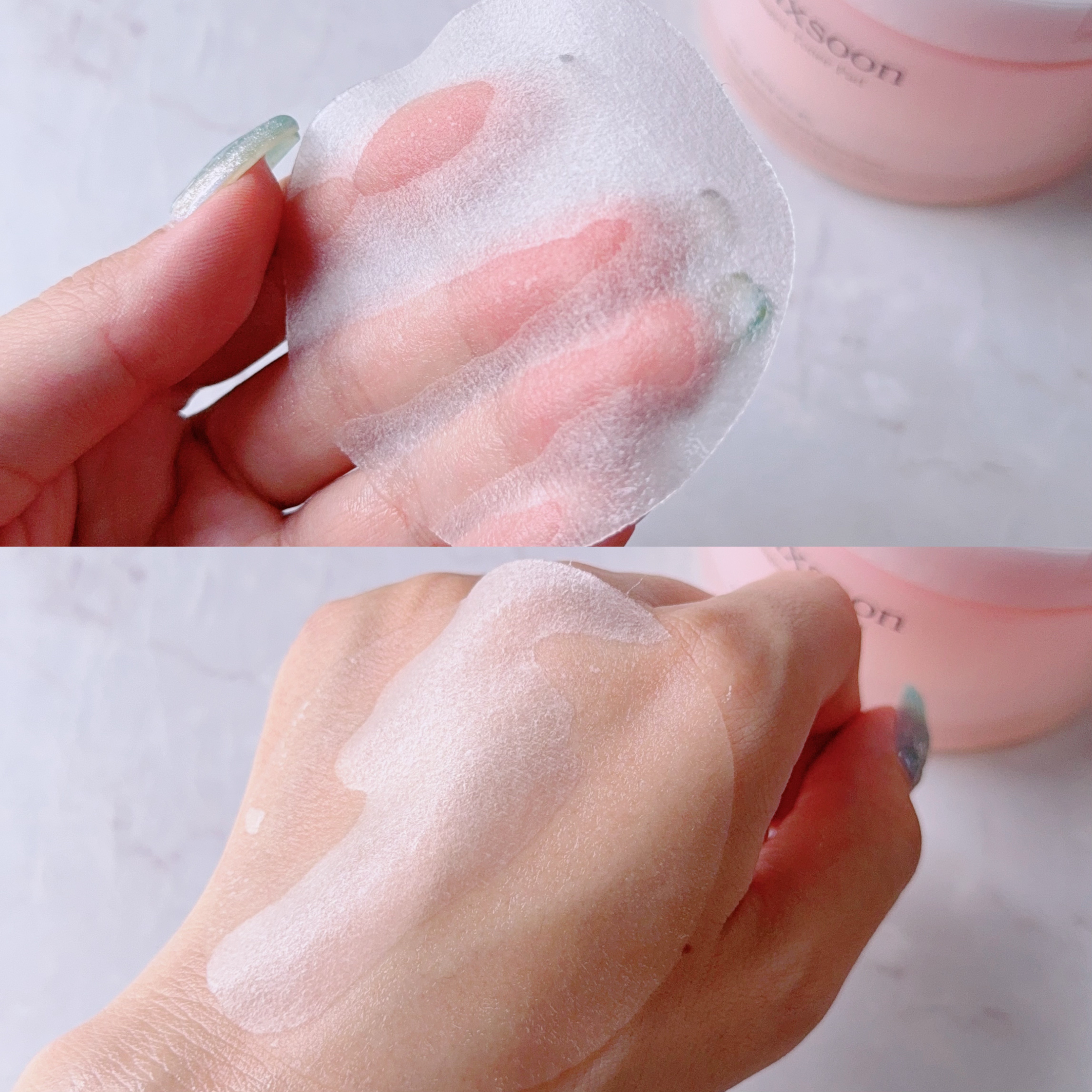 コラーゲントナーパッド/mixsoon/トナーパッドを使ったクチコミ（3枚目）