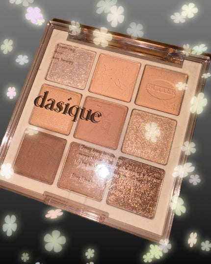 シャドウパレット/dasique/アイシャドウパレットを使ったクチコミ(1枚目)