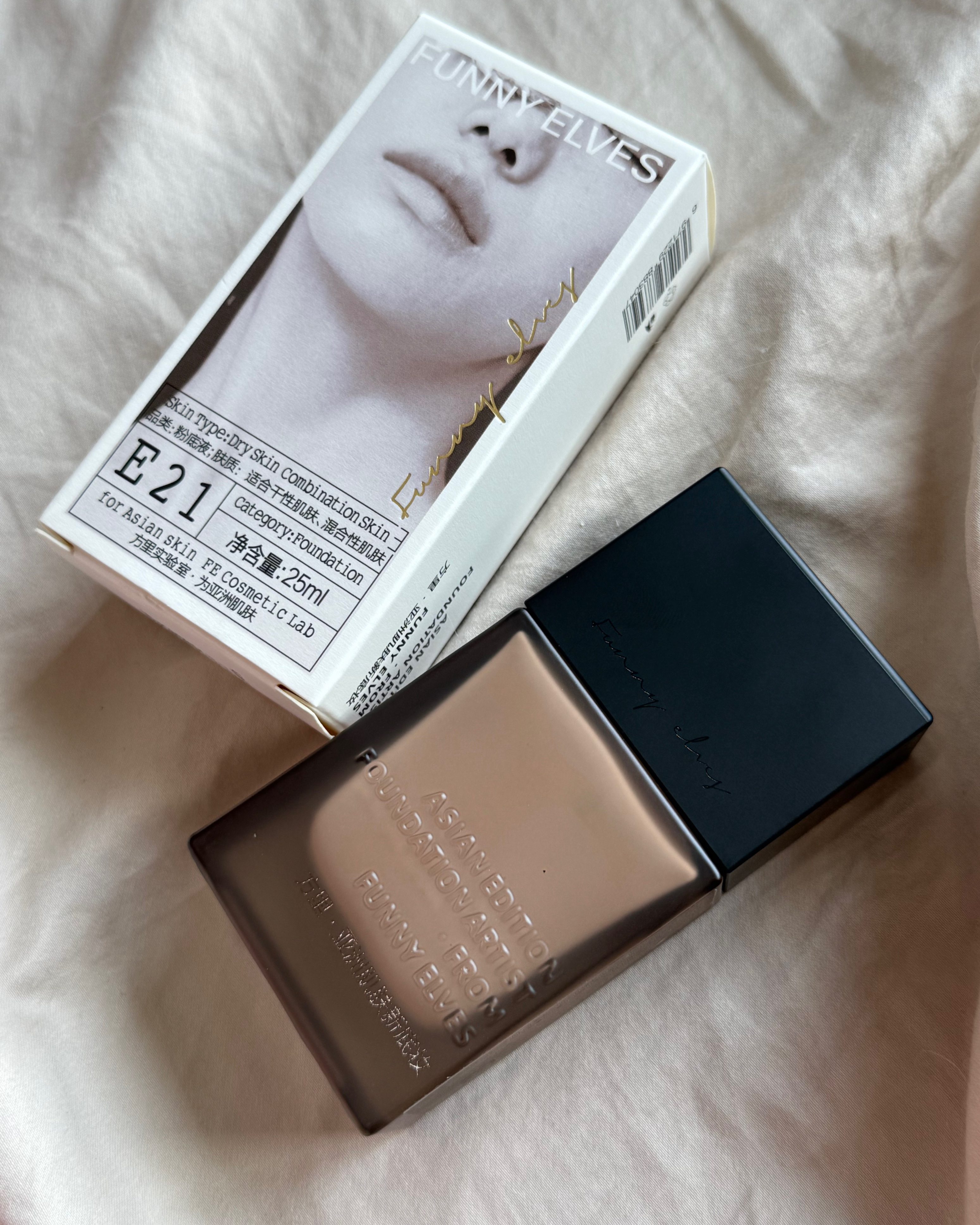 ロングウエアファンデーション/FUNNY ELVES方里/リキッドファンデーションを使ったクチコミ（1枚目）