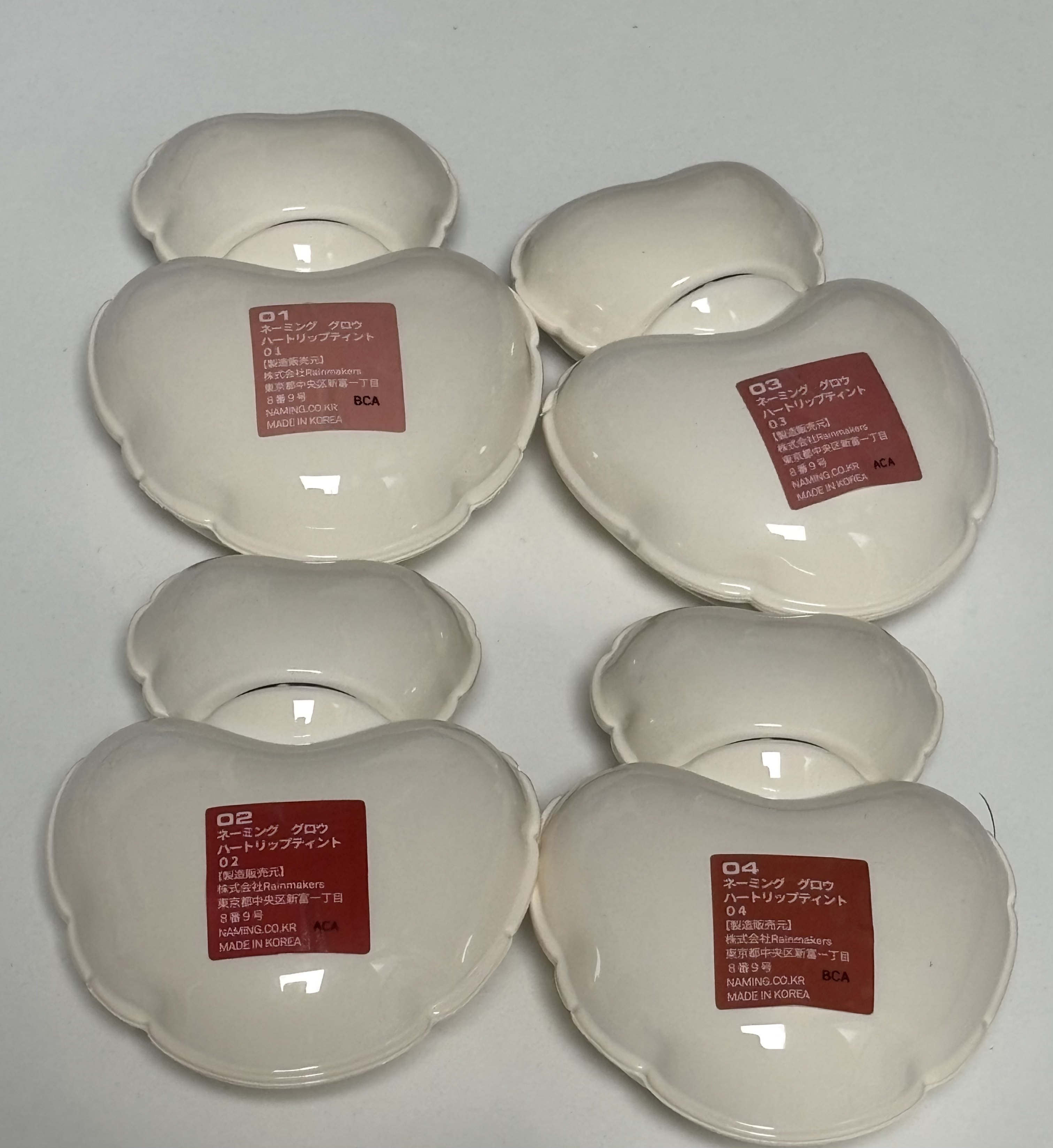 ネーミング グロウ ハートリップティント 01/NAMING./リップティントを使ったクチコミ（2枚目）