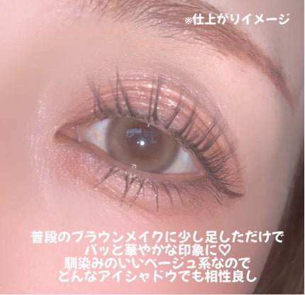 シングルシャイニーアイシャドウ/CEZANNE/アイシャドウを使ったクチコミ(5枚目)