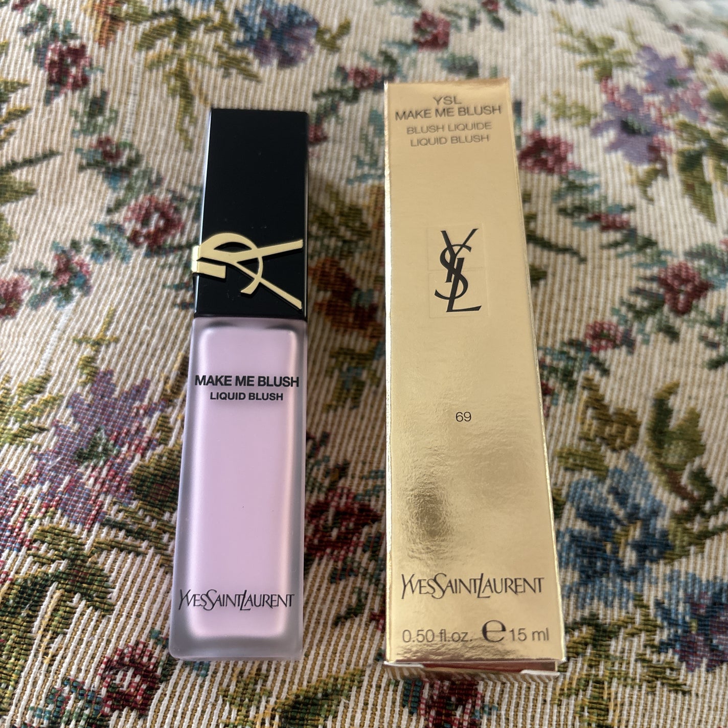 YSL メイクミーブラッシュ リキッド /YVES SAINT LAURENT BEAUTE/リキッドチークを使ったクチコミ(1枚目)