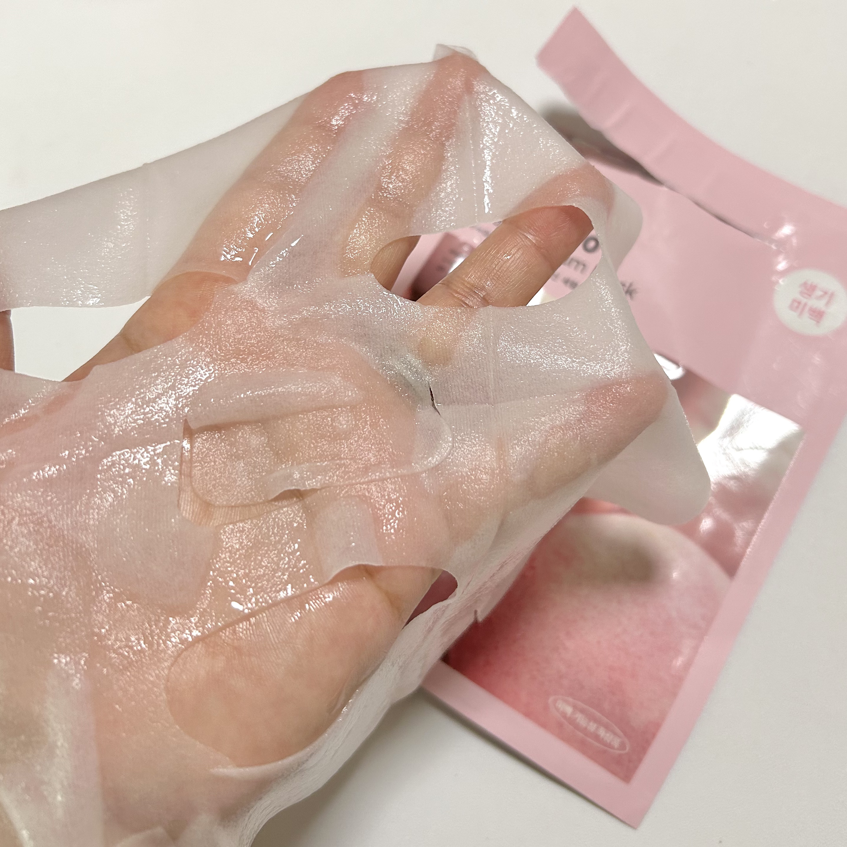 アヌア ピーチ 70 ナイアシン セラム マスク/Anua/シートマスク・パックを使ったクチコミ（2枚目）