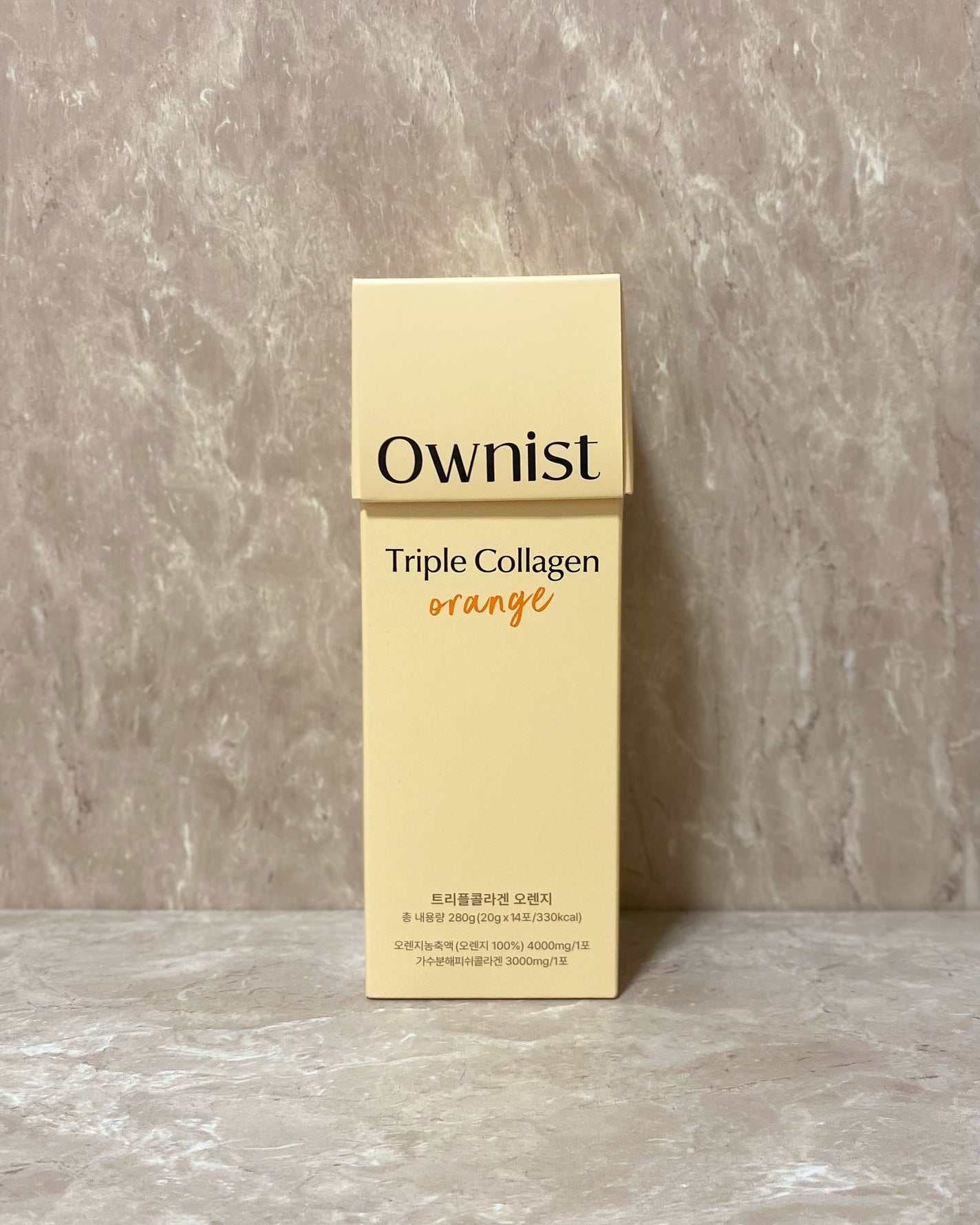 トリプルコラーゲン オレンジ/Ownist/美容サプリメントを使ったクチコミ(1枚目)