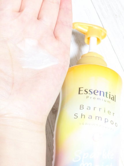 エッセンシャルプレミアム バリアシャンプー・コンディショナー スパークルモイスト/エッセンシャル/市販シャンプーを使ったクチコミ(6枚目)