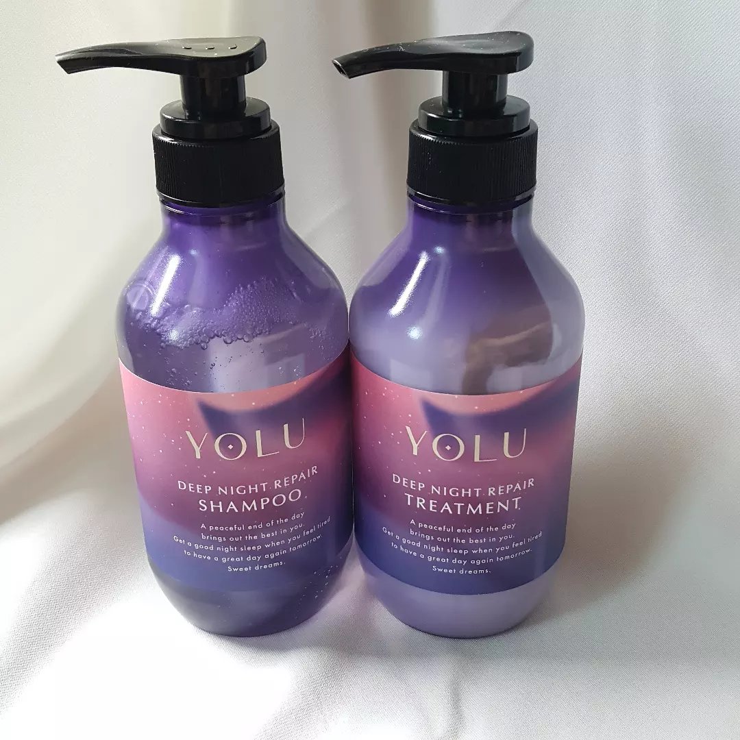 ヨル　モクテル　ディープナイトリペアシャンプー/トリートメント/YOLU/市販シャンプーを使ったクチコミ（1枚目）