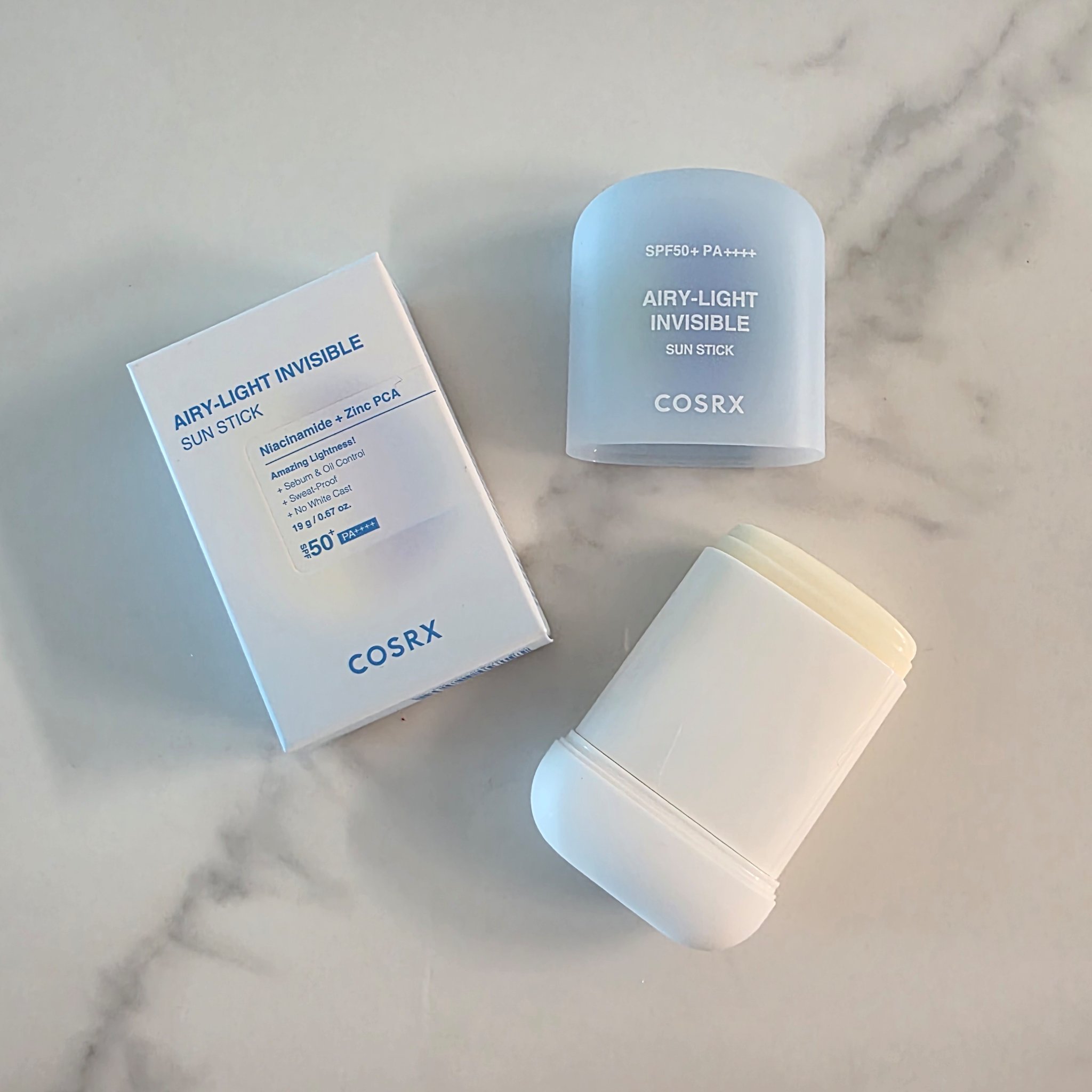 エアリーライト 透明UVスティック/COSRX/日焼け止めスティックを使ったクチコミ（2枚目）
