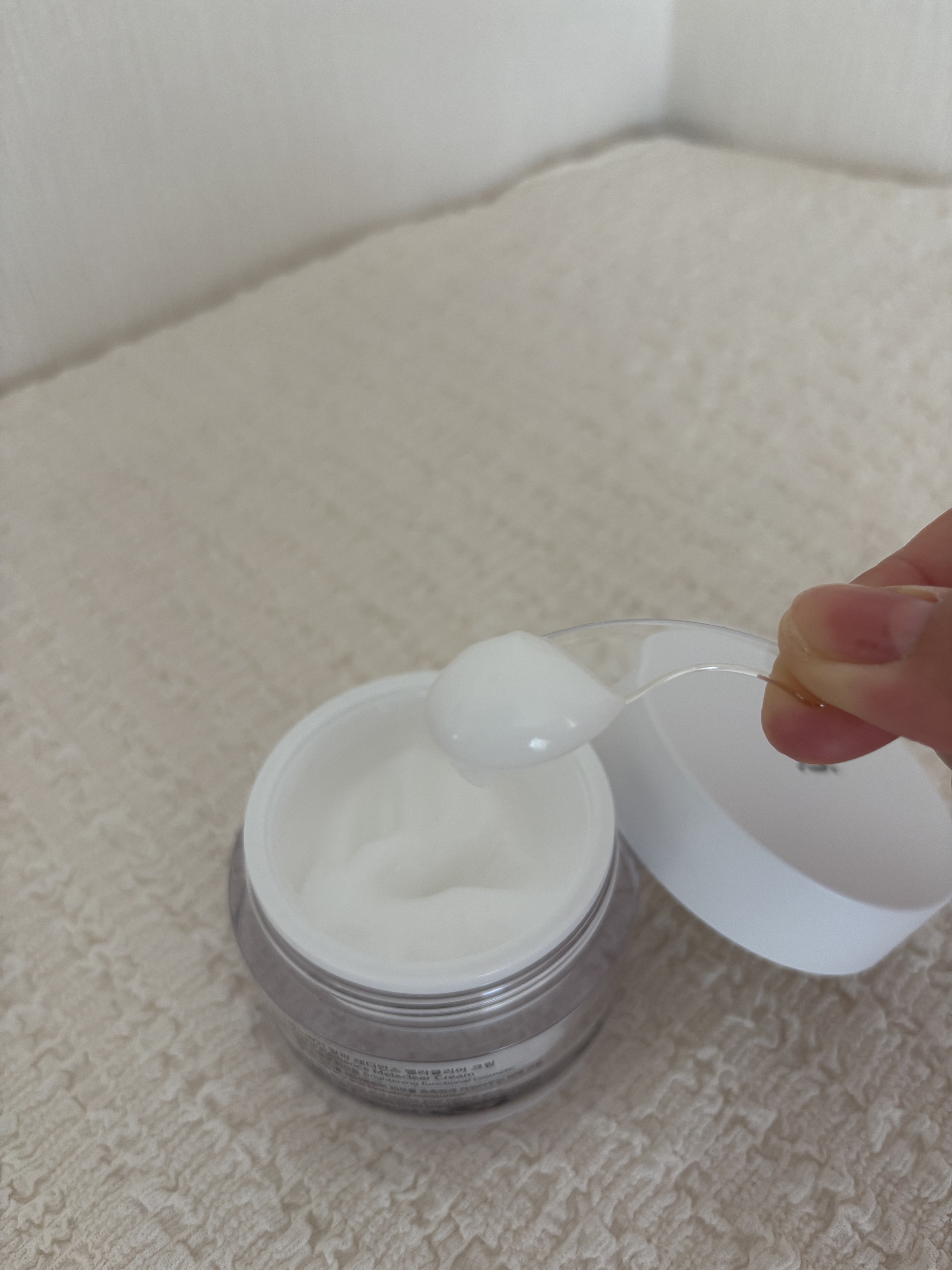 アルファラディアンスメラクリア クリーム/BANOBAGI/フェイスクリームを使ったクチコミ（2枚目）