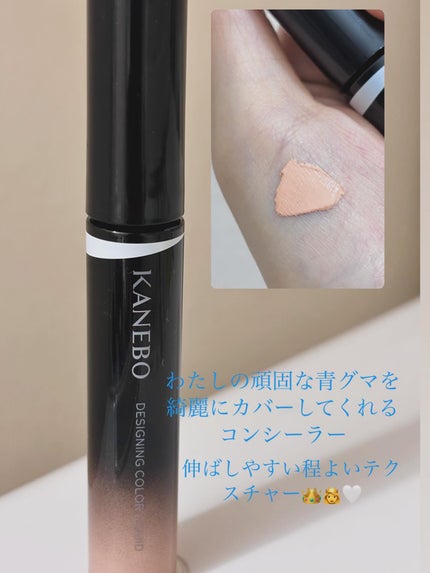 デザイニングカラーリクイド/KANEBO/リキッドコンシーラーを使ったクチコミ(1枚目)