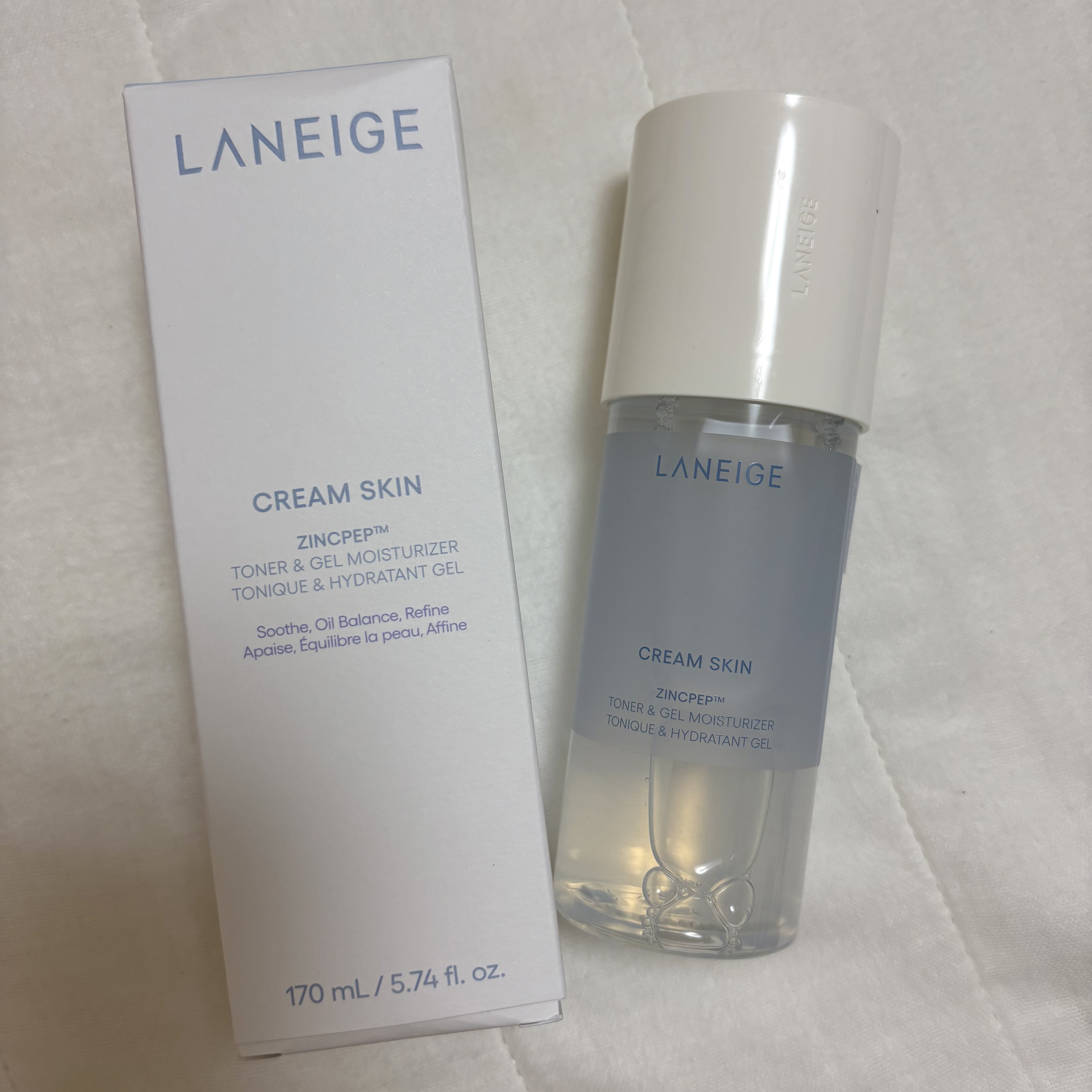ジェルクリームスキン ローション/LANEIGE/化粧水を使ったクチコミ（1枚目）