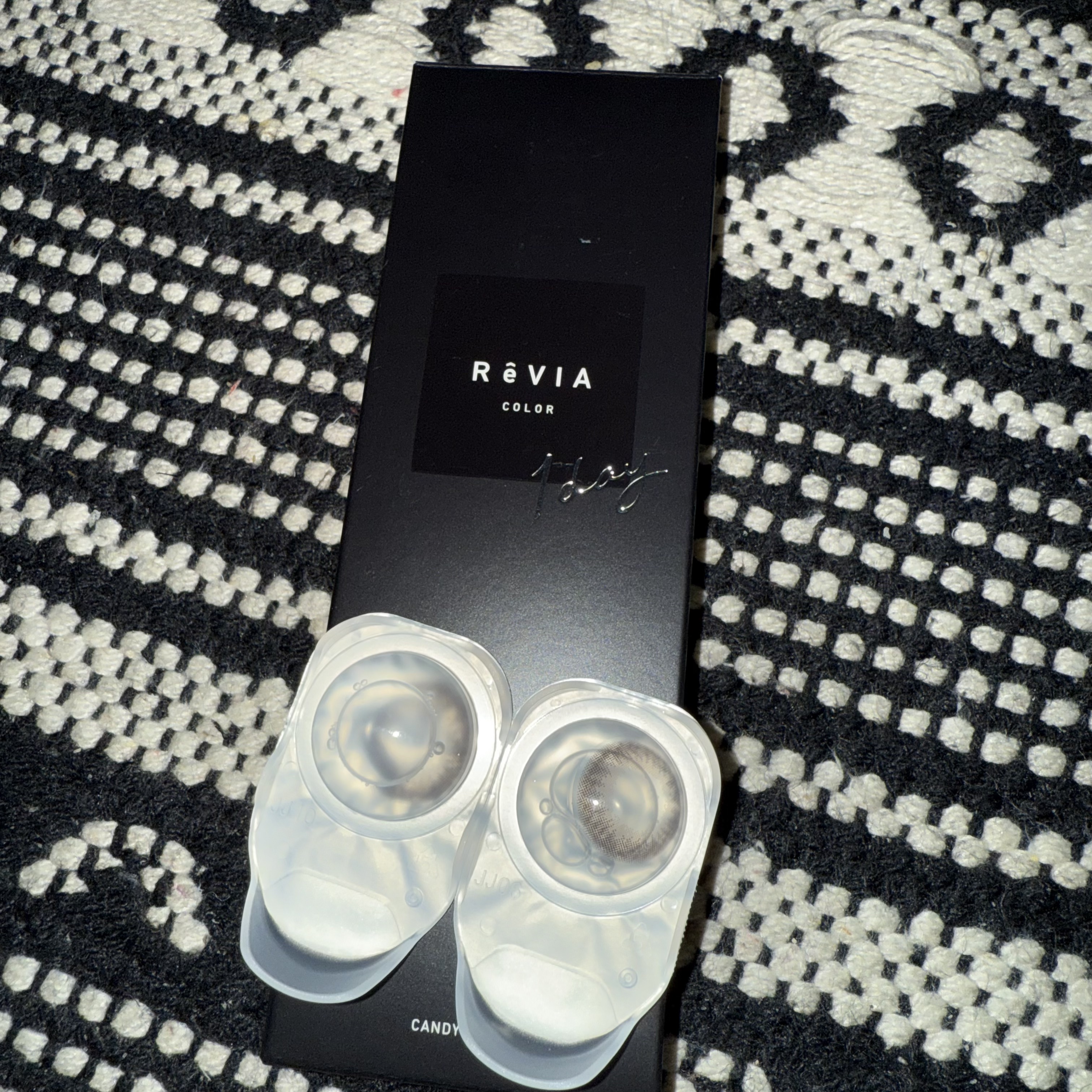 ReVIA 1day [COLOR] Sheer Sable（シアーセーブル）/ReVIA/ワンデー（１DAY）カラコンを使ったクチコミ（1枚目）