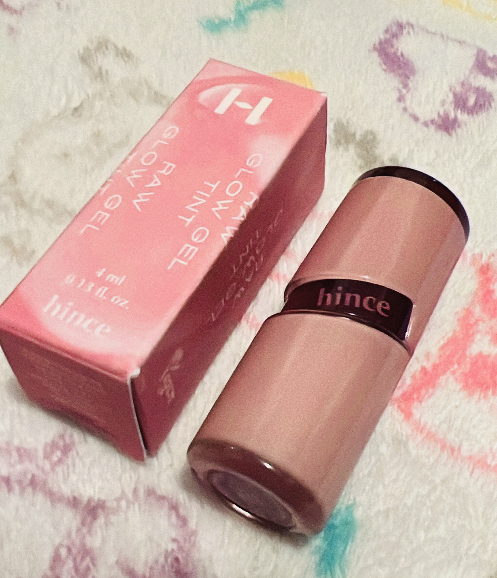 ロウグロウジェルティント R007 チル/hince/リップティントを使ったクチコミ（1枚目）