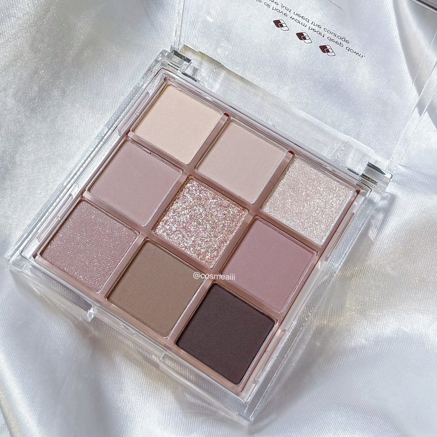 KEYBO FALL IN LOVE SHADOW PALETTE/keybo/アイシャドウパレットを使ったクチコミ(3枚目)