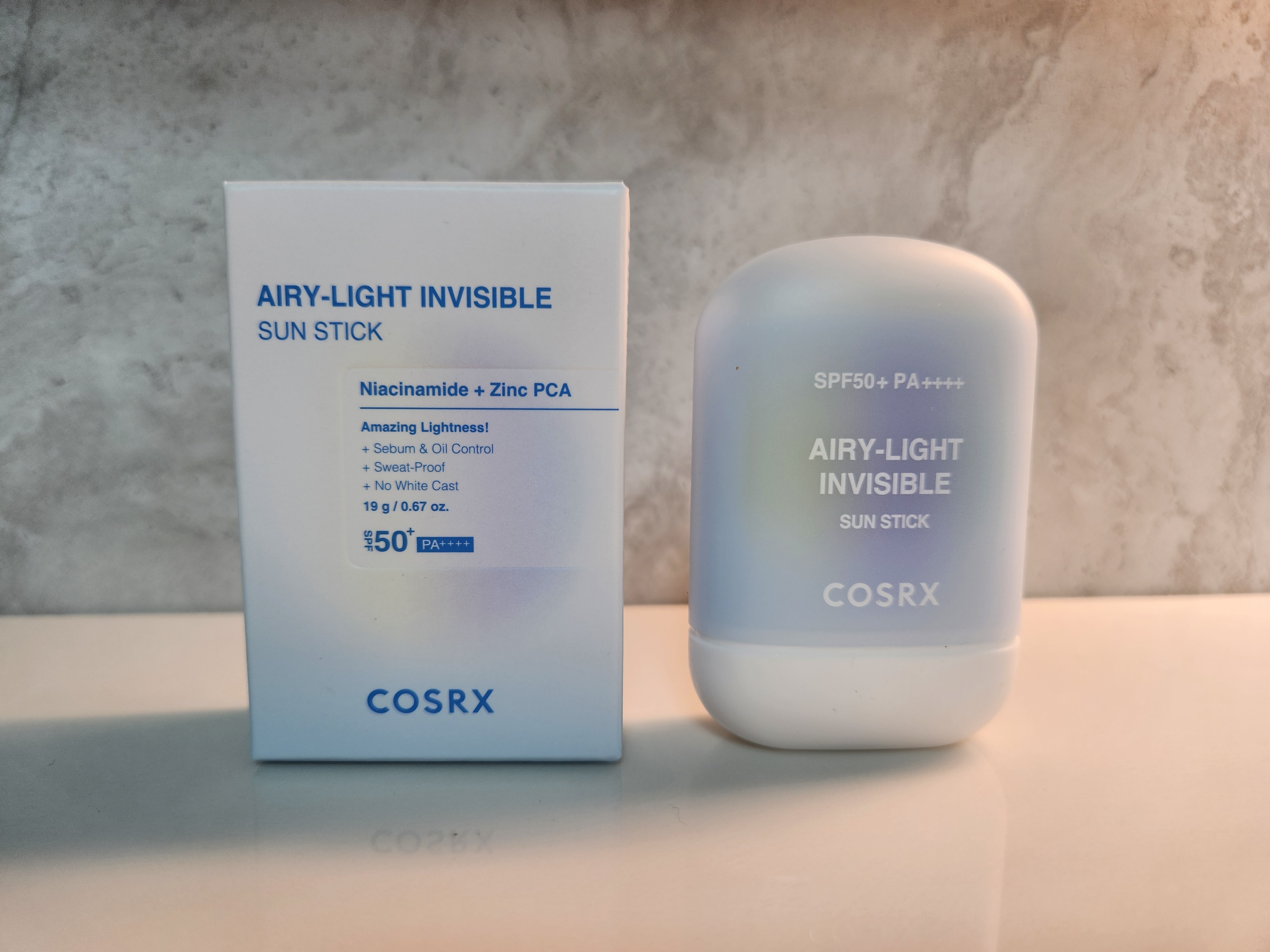 エアリーライト 透明UVスティック/COSRX/日焼け止めスティックを使ったクチコミ（1枚目）