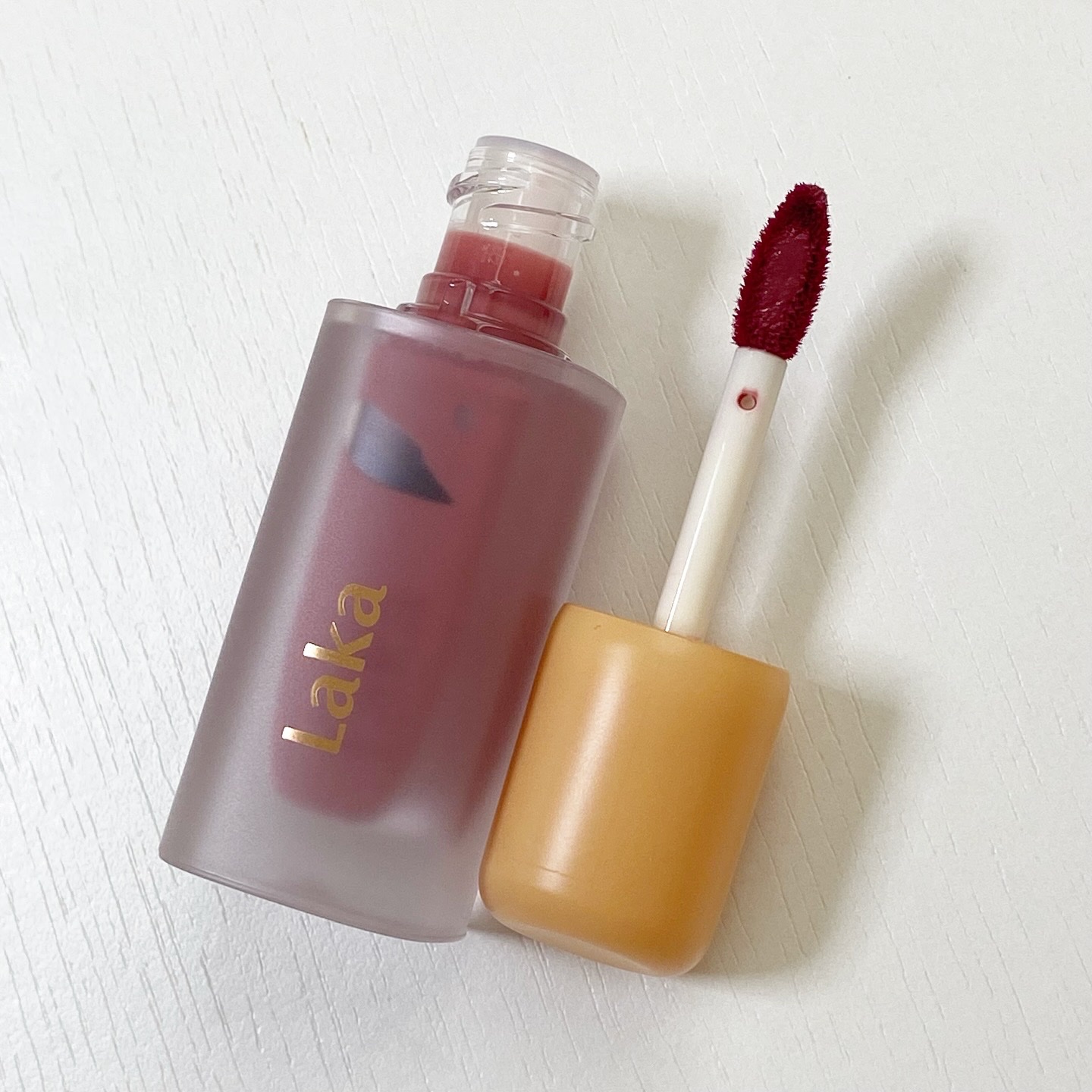 フルーティーグラムティント/Laka/リップティントを使ったクチコミ（2枚目）