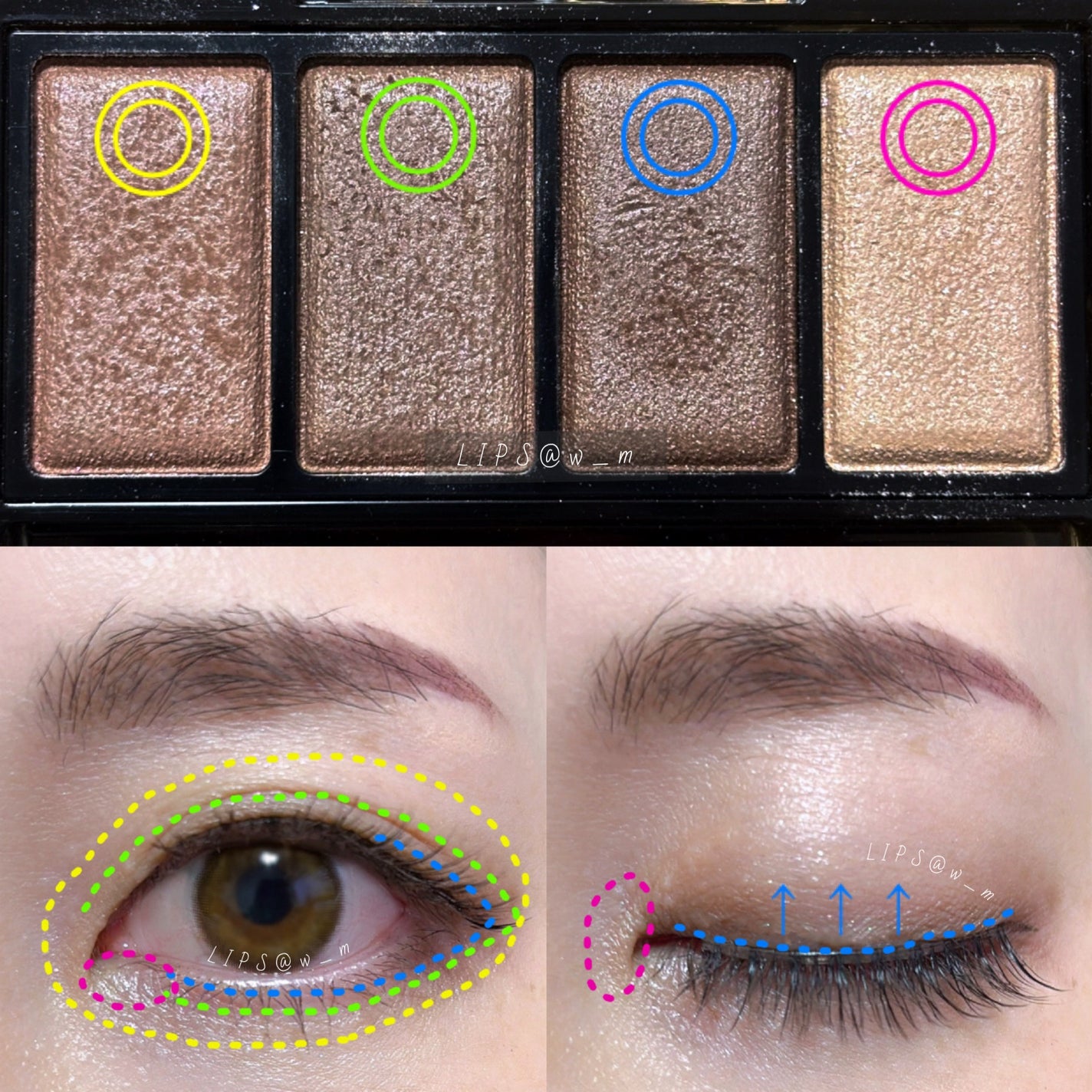 ケイト メロウブラウンアイズ/KATE/アイシャドウパレットを使ったクチコミ(2枚目)