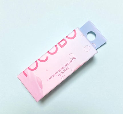 ジューシーベリープランピングリップオイル/TOCOBO/リップグロスを使ったクチコミ(1枚目)