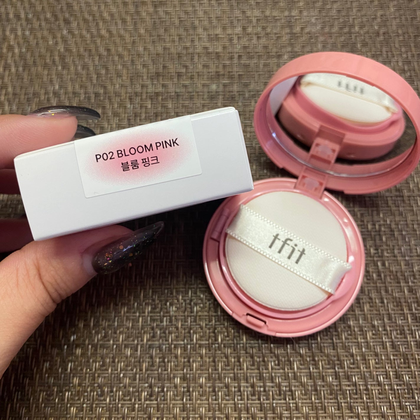 フラッフィーベルベットクッションチーク /TFIT/ジェル・クリームチークを使ったクチコミ(3枚目)