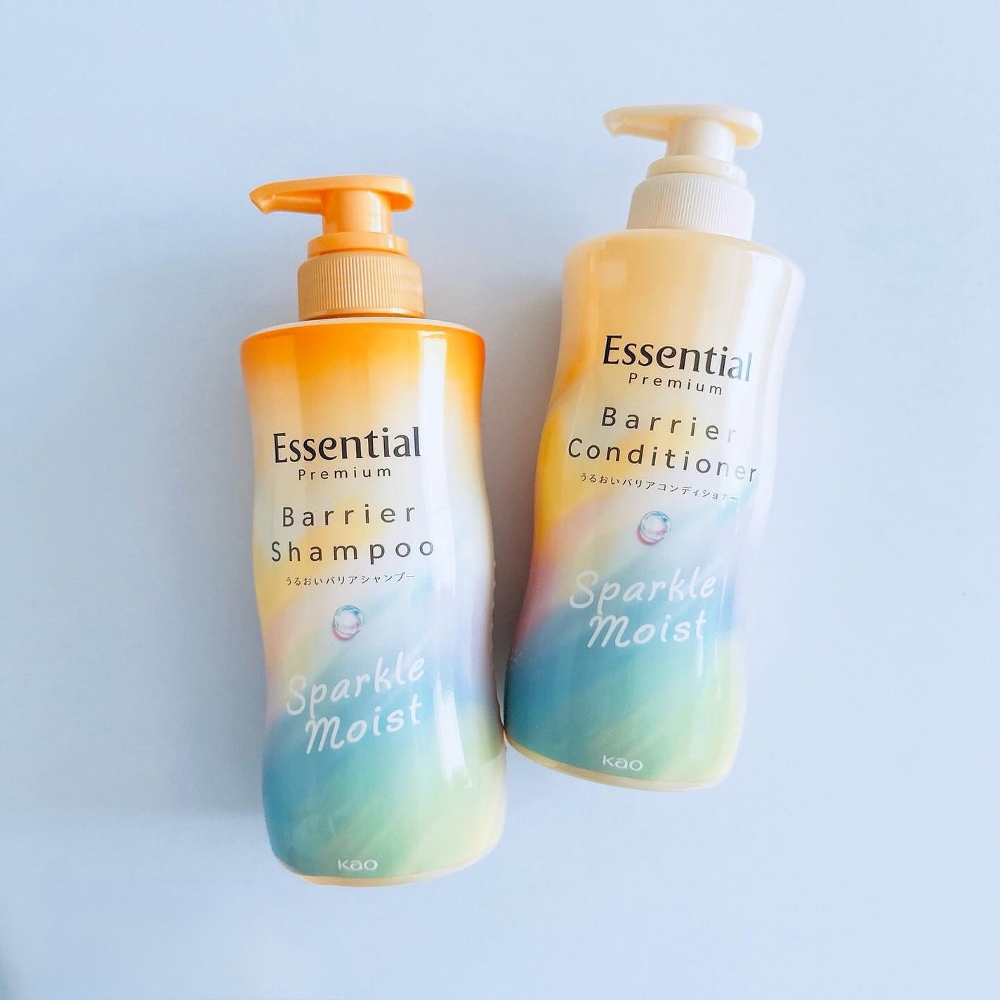 エッセンシャルプレミアム バリアシャンプー・コンディショナー スパークルモイスト/エッセンシャル/市販シャンプーを使ったクチコミ(4枚目)