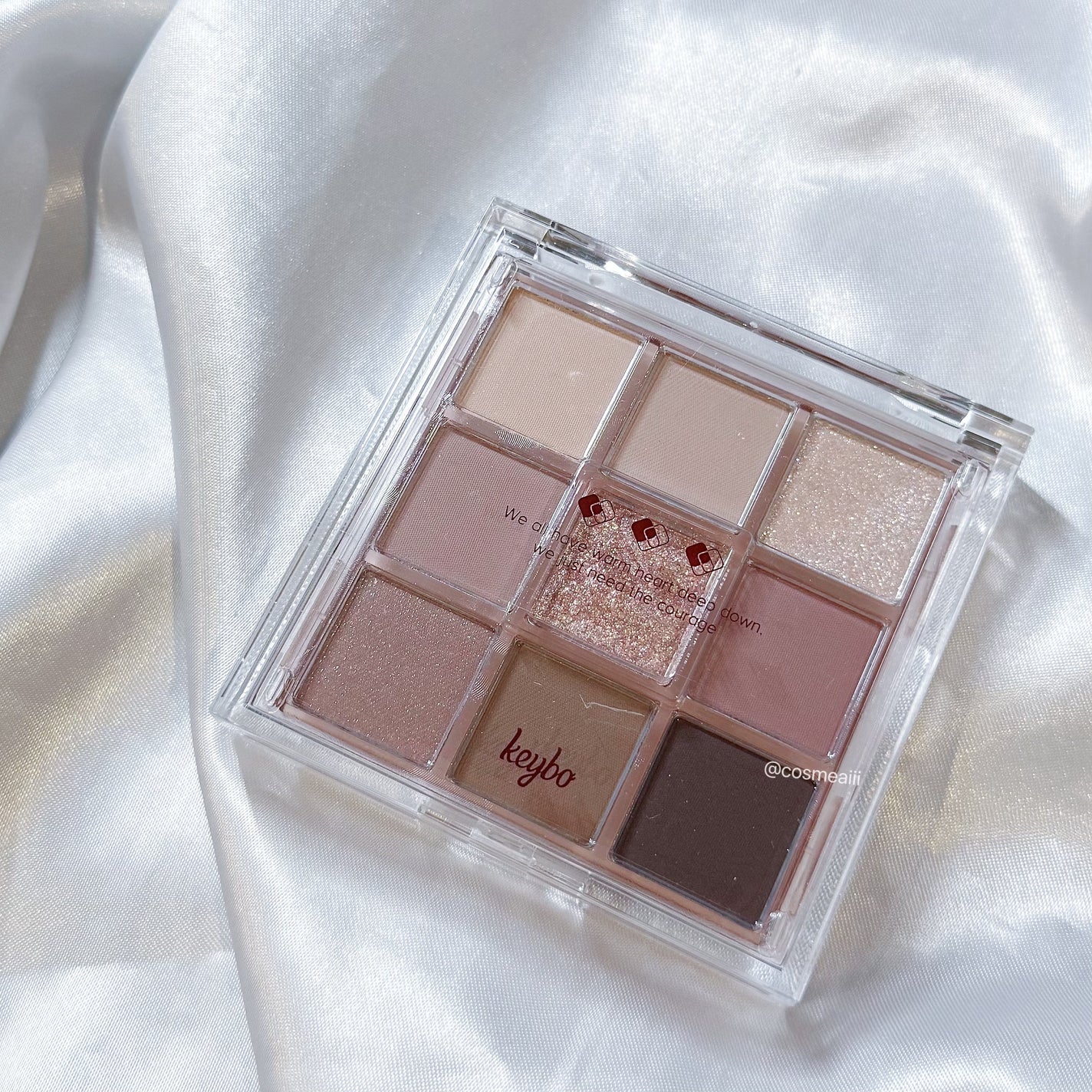 KEYBO FALL IN LOVE SHADOW PALETTE/keybo/アイシャドウパレットを使ったクチコミ(2枚目)