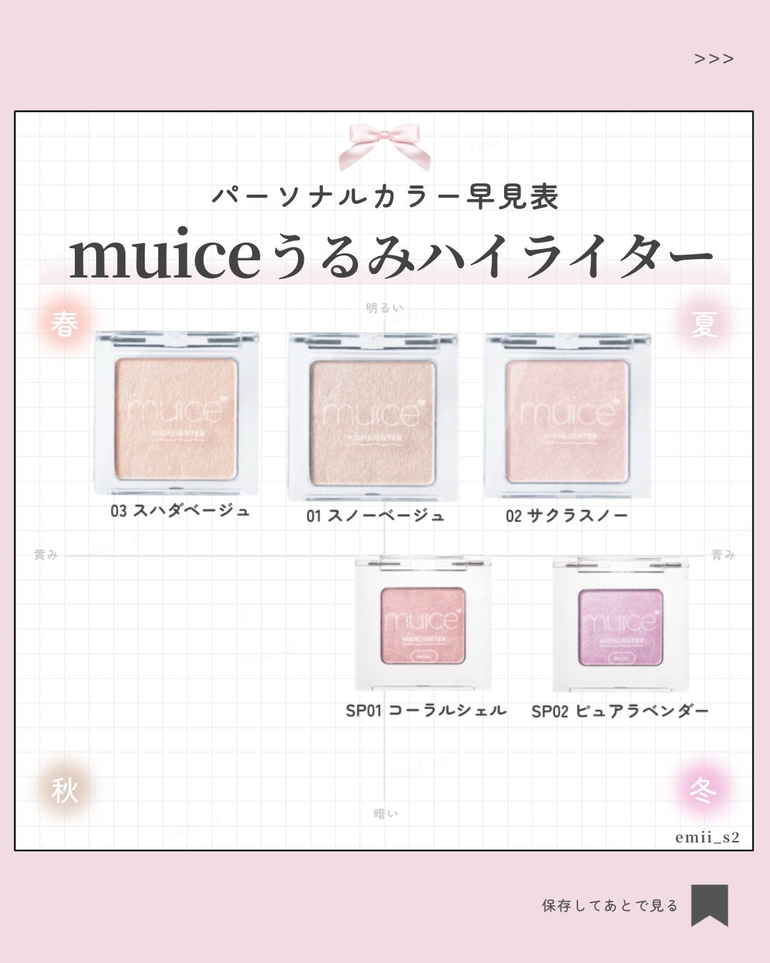 うるみハイライター/muice/パウダーハイライトを使ったクチコミ(1枚目)