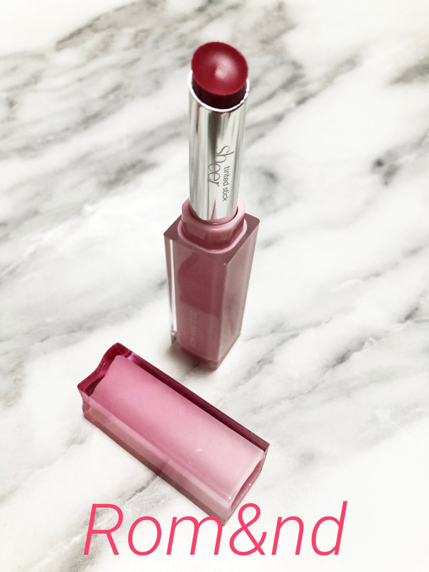 シアーティンテッドスティック/rom&nd/口紅を使ったクチコミ(1枚目)