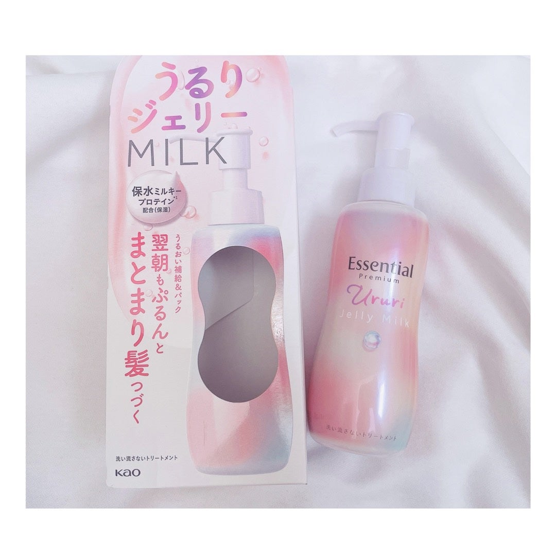 エッセンシャル プレミアム うるりジェリーミルク/エッセンシャル/ヘアミルクを使ったクチコミ(1枚目)