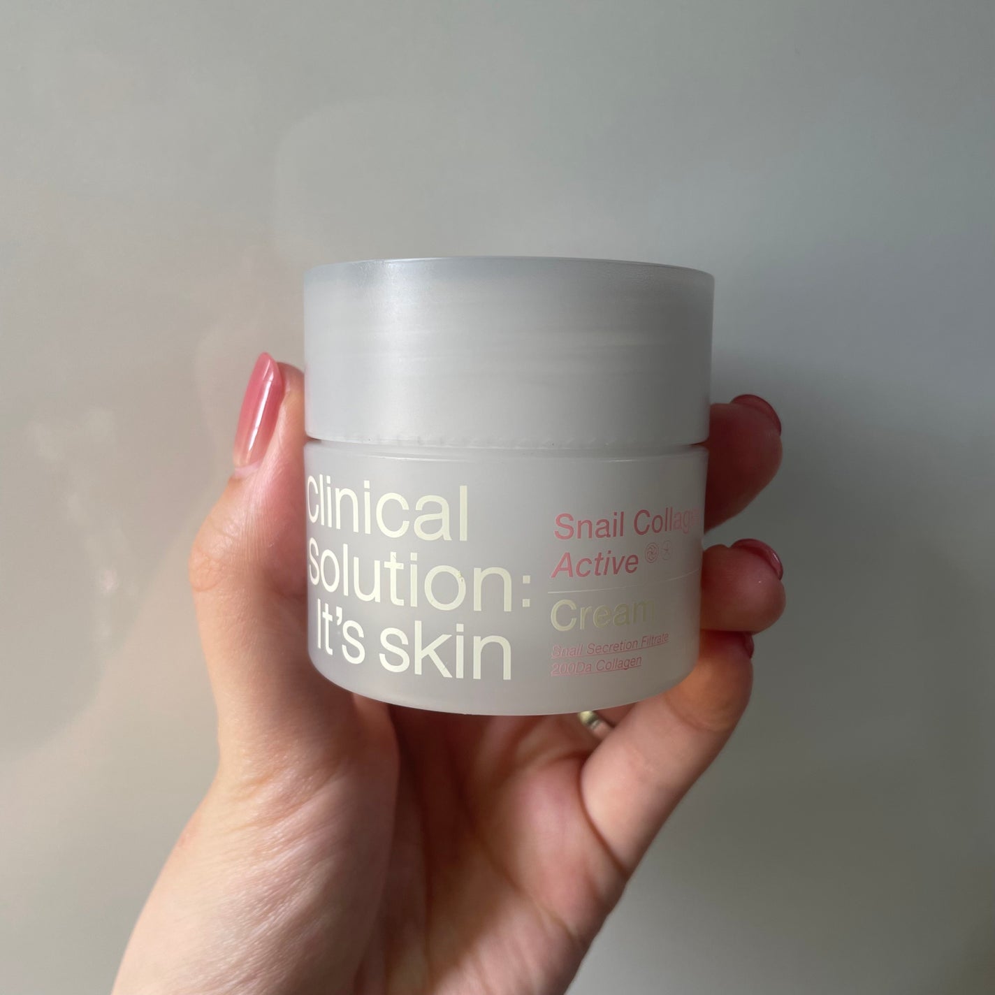 スネイルコラーゲンアクティブクリーム/It's skin/フェイスクリームを使ったクチコミ(1枚目)