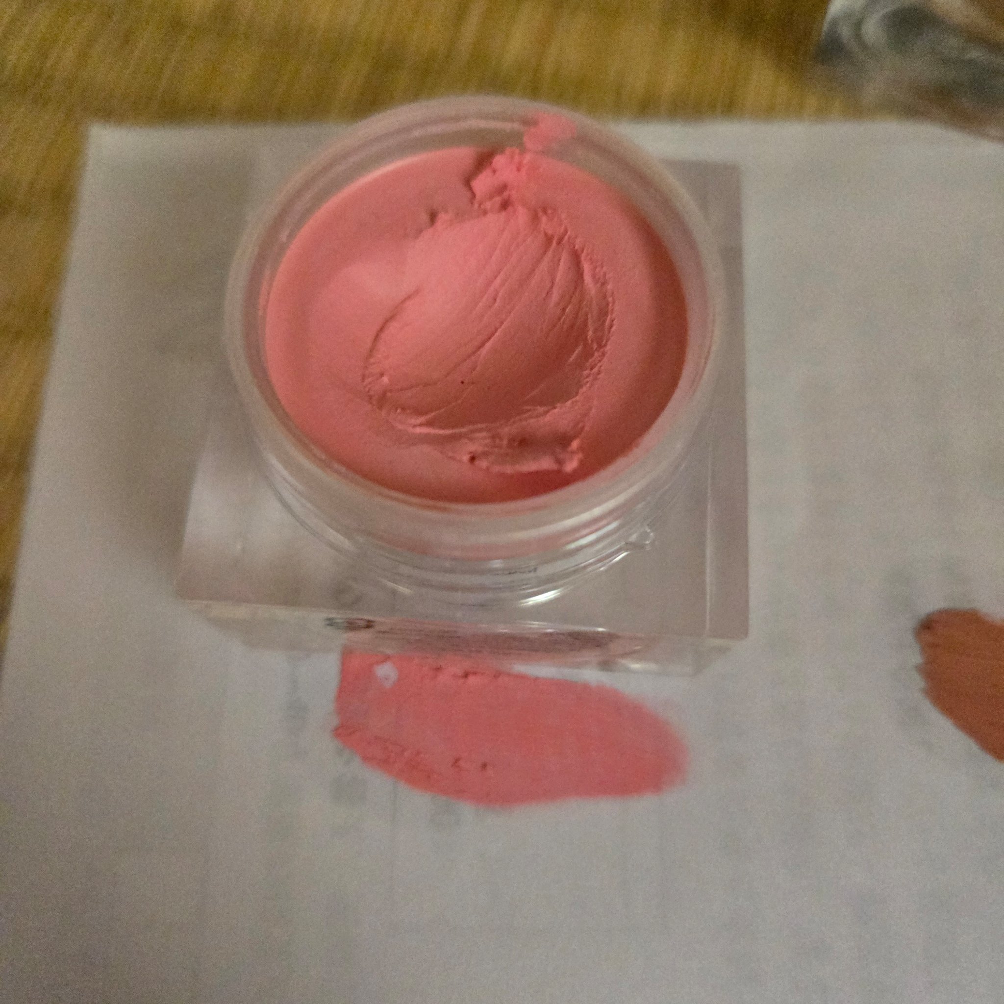 ムードミックスクリームブラッシャー/MAD PEACH/ジェル・クリームチークを使ったクチコミ（1枚目）