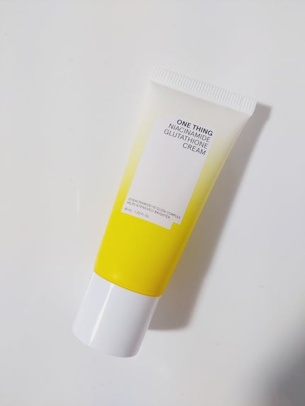 ナイアシンアミド グルタチオン クリーム/ONE THING/フェイスクリームを使ったクチコミ(7枚目)