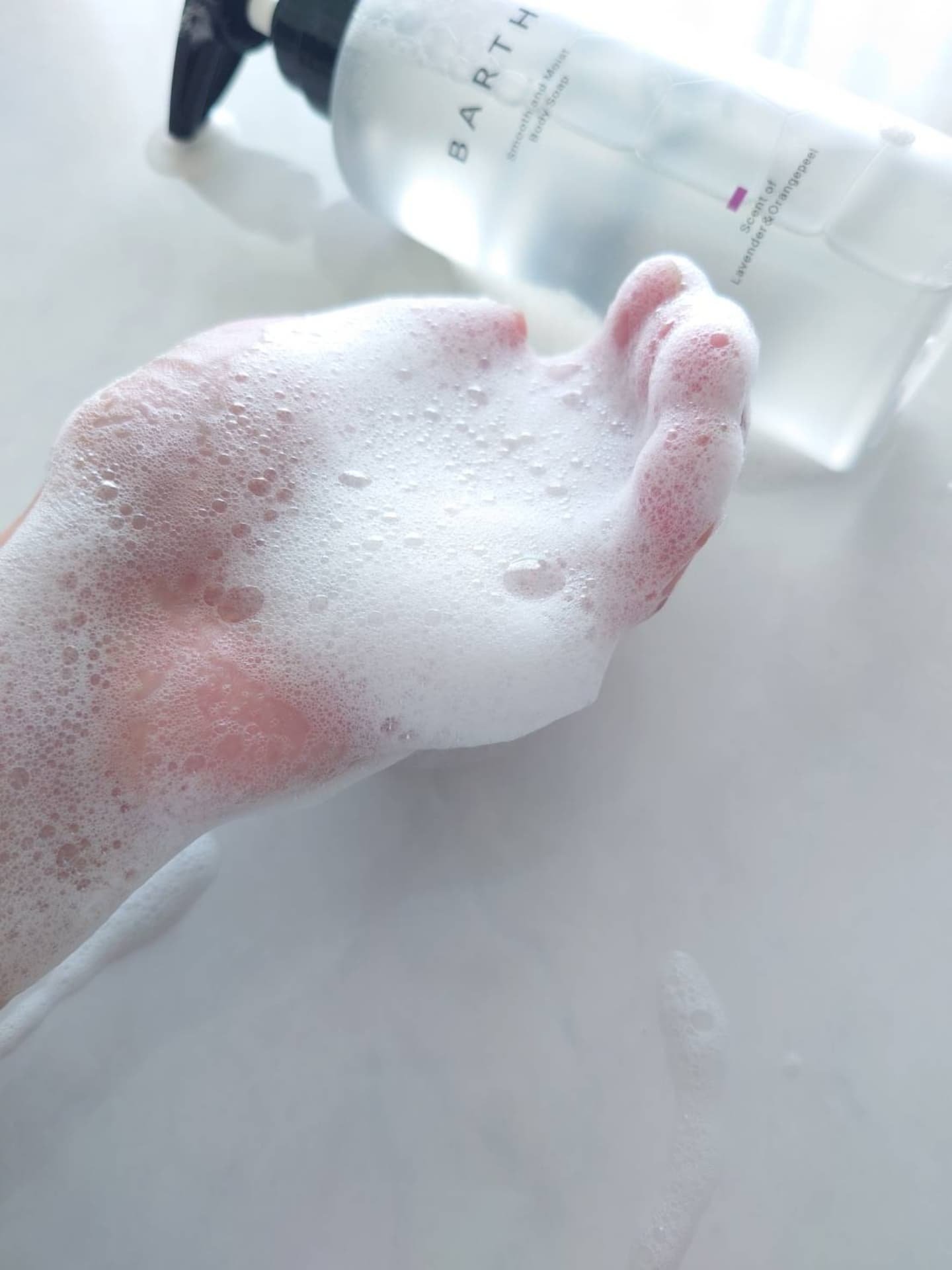 BARTH スムース＆モイスト ボディソープ（数量限定品）/BARTH/ボディソープを使ったクチコミ（2枚目）