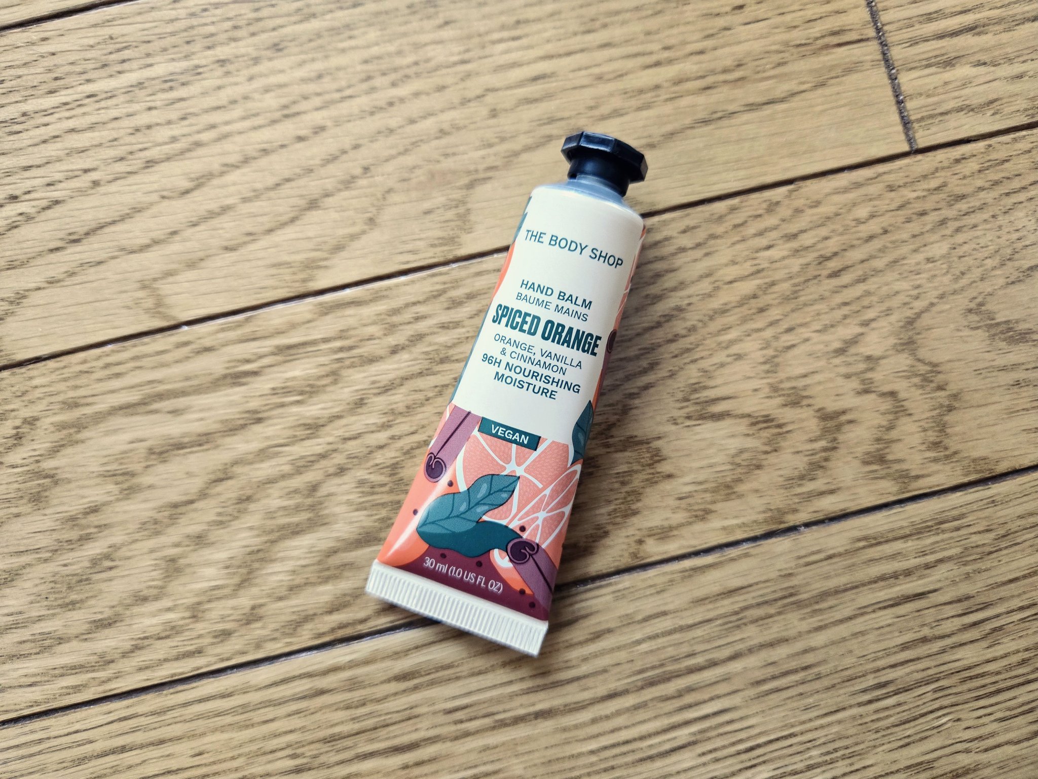 ハンドバーム スパイスドオレンジ/THE BODY SHOP/ハンドクリームを使ったクチコミ（1枚目）