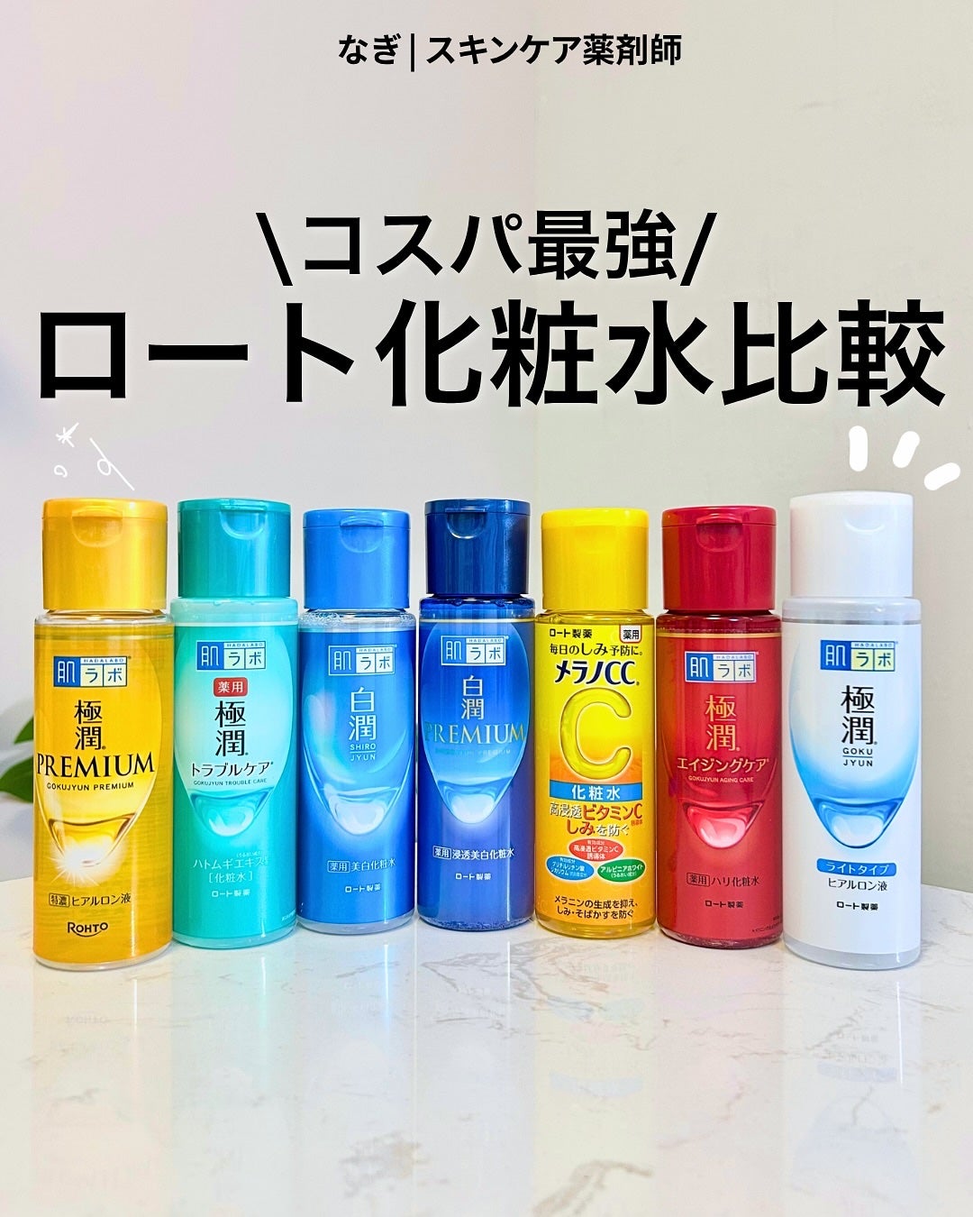 白潤 薬用美白化粧水/肌ラボ/化粧水を使ったクチコミ(1枚目)