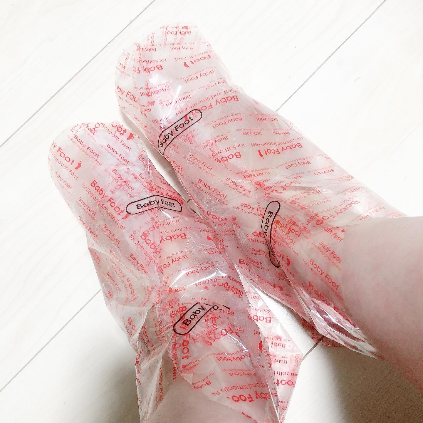 イージーパックDP60分タイプ 60分タイプ Sサイズ/ベビーフット/レッグ・フットケアを使ったクチコミ（3枚目）