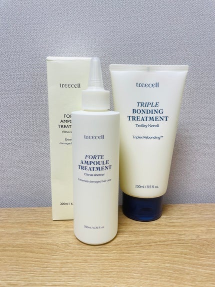 フォルテ アンプル トリートメント/treecell/洗い流すヘアトリートメントを使ったクチコミ(1枚目)